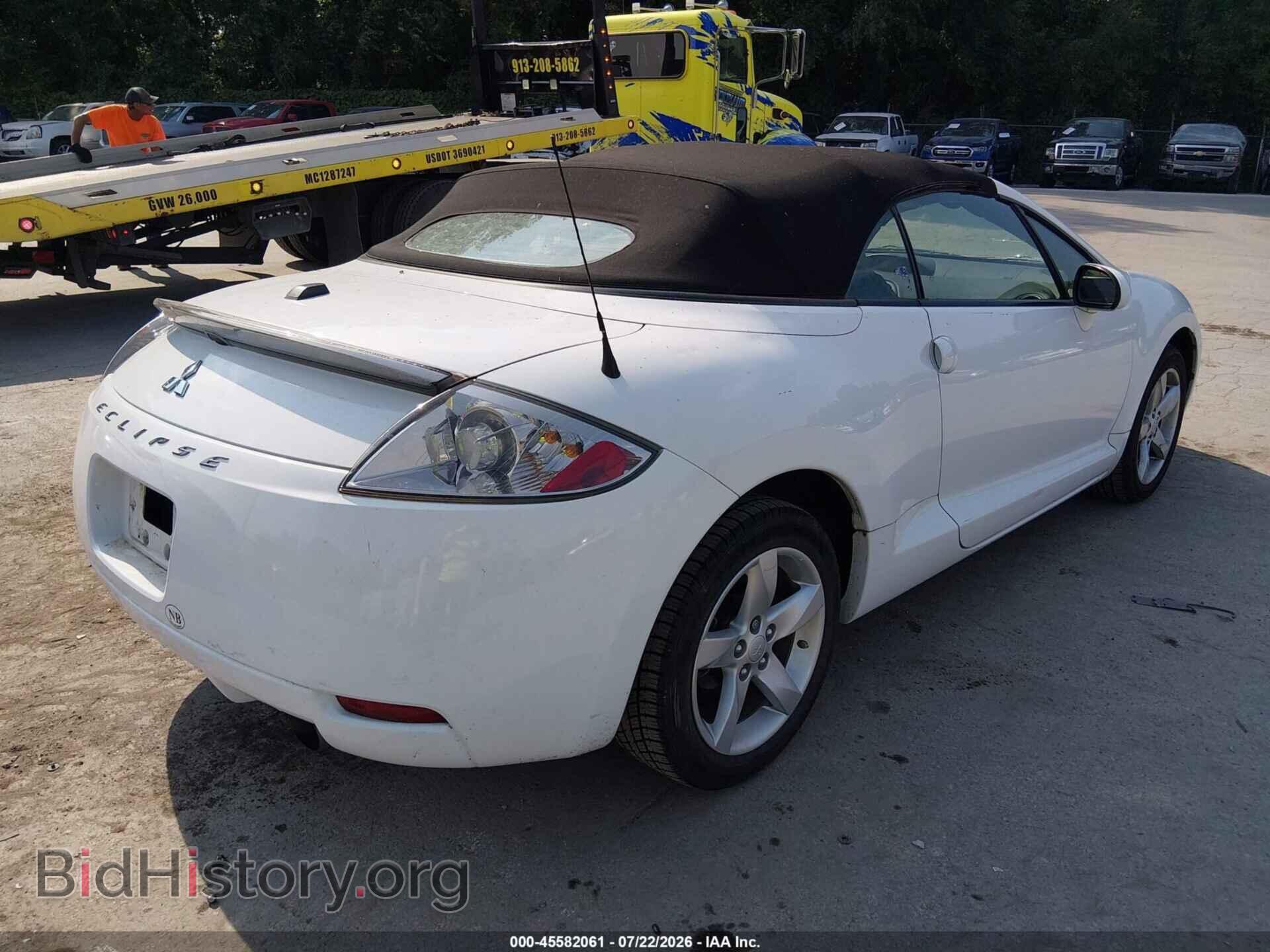 2008 MITSUBISHI ECLIPSE SPYDER - VIN: 4A3AL25F08E035394 - Photo 4