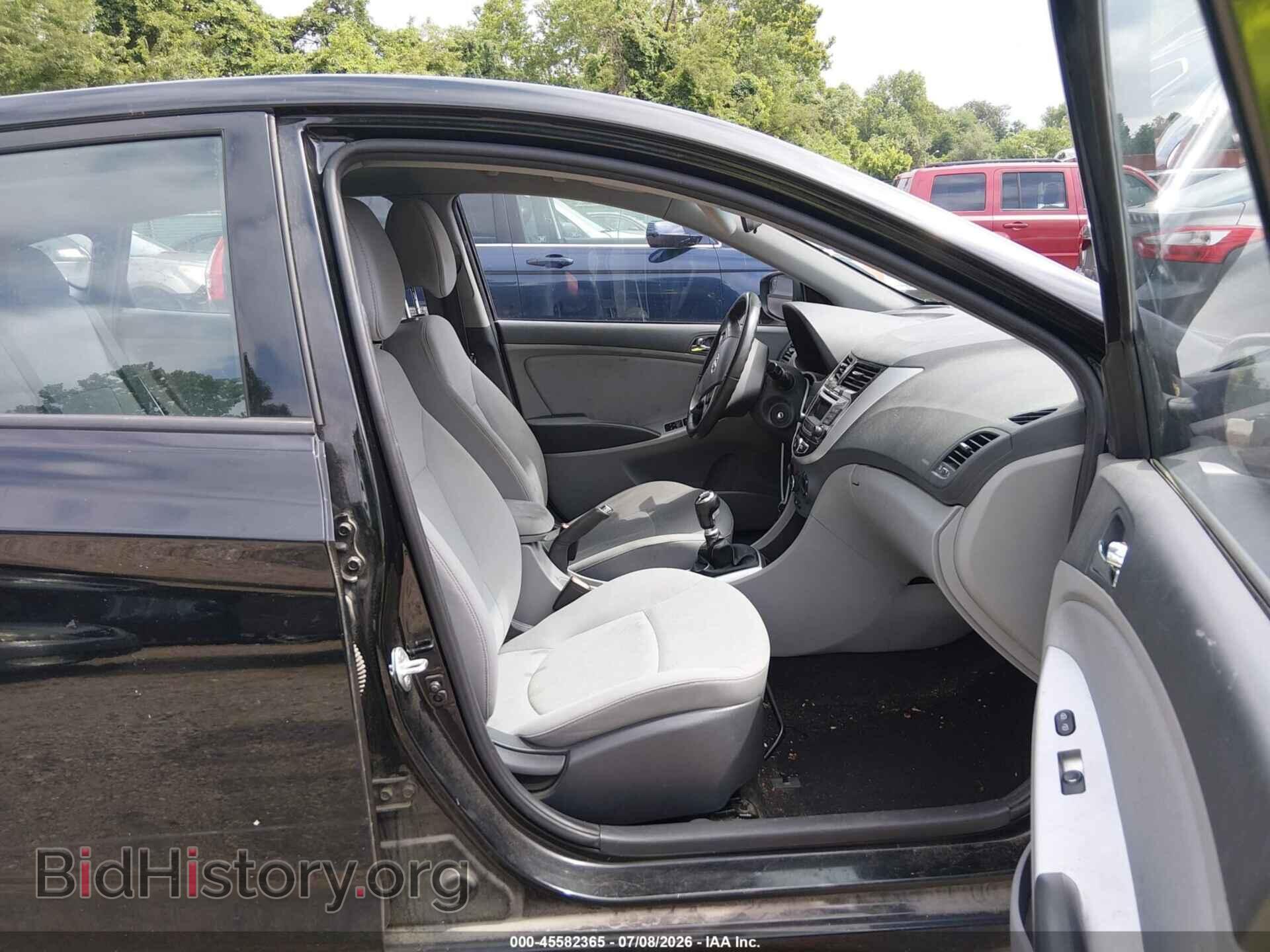 2014 HYUNDAI ACCENT - VIN: KMHCU5AE6EU155768 - Photo 5