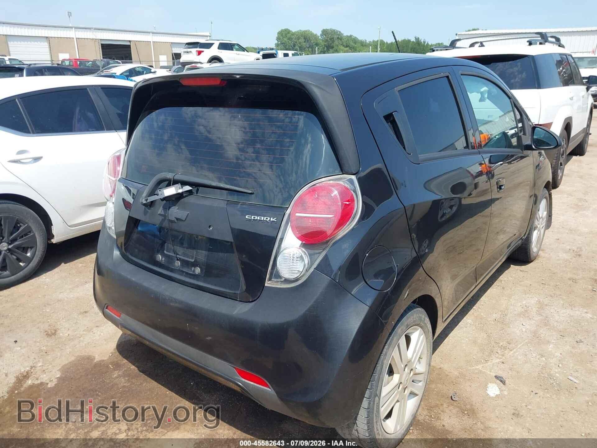 2014 CHEVROLET SPARK - VIN: KL8CA6S96EC585318 - Фото 4
