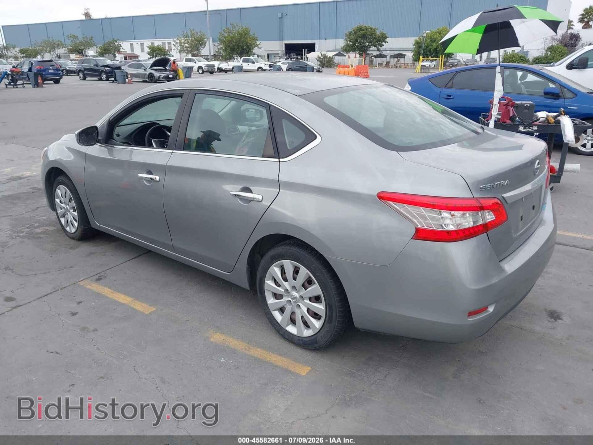 2014 NISSAN SENTRA - VIN: 3N1AB7AP0EL658059 - Фото 3