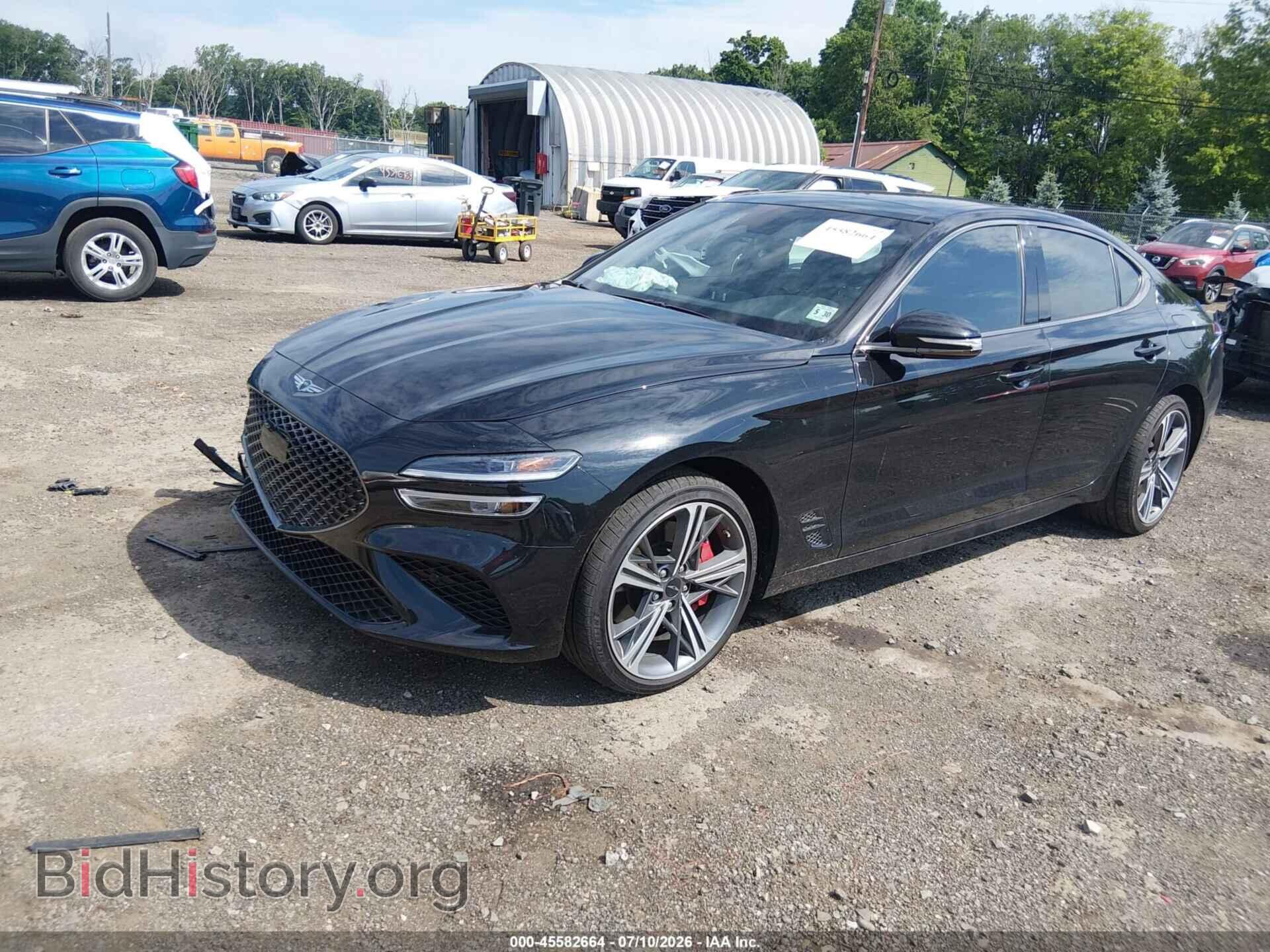 2025 GENESIS G70 - VIN: KMTG34SC0SU146643 - Фото 2