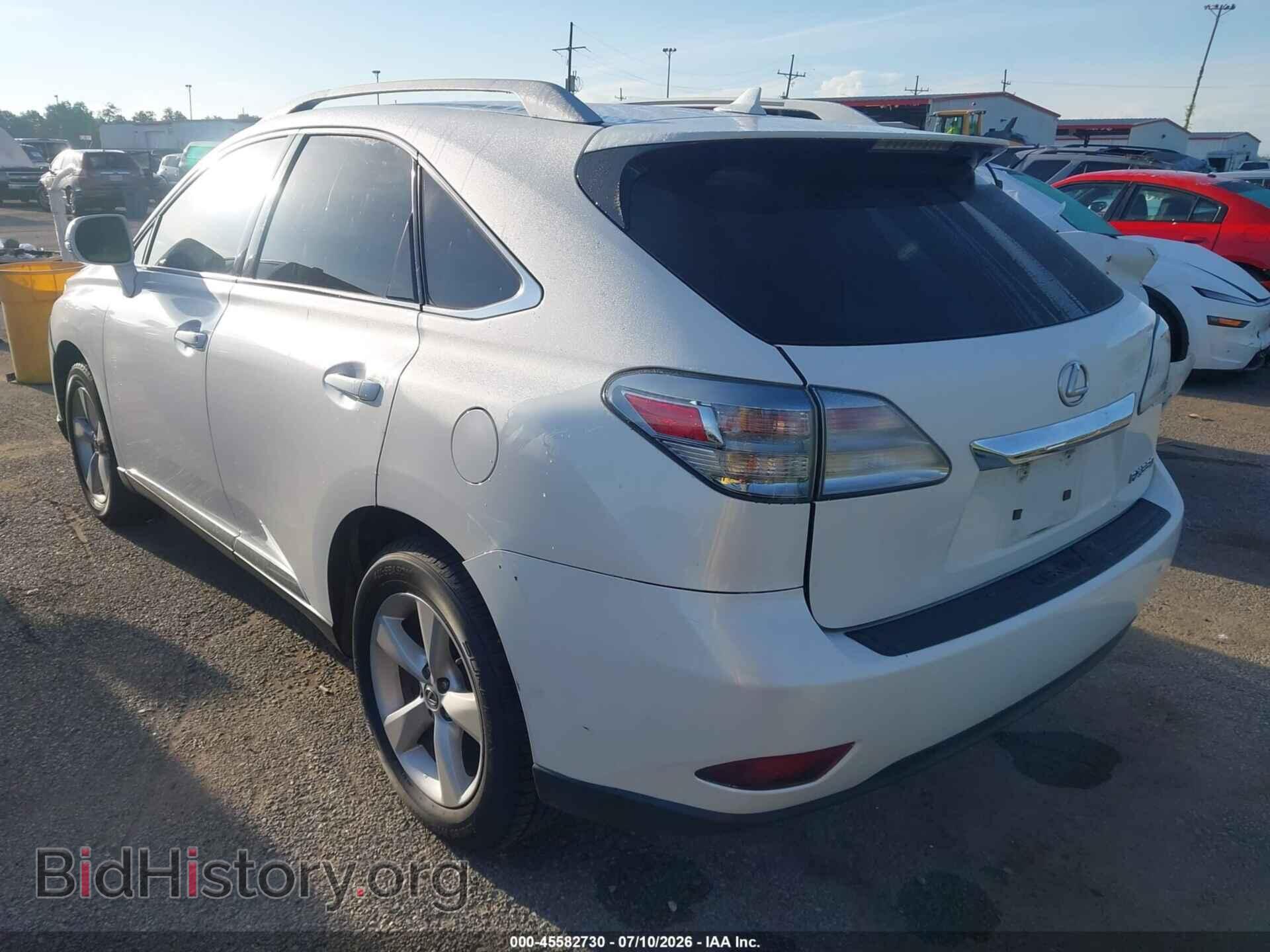 2011 LEXUS RX 350 - VIN: 2T2BK1BA4BC115459 - Фото 3