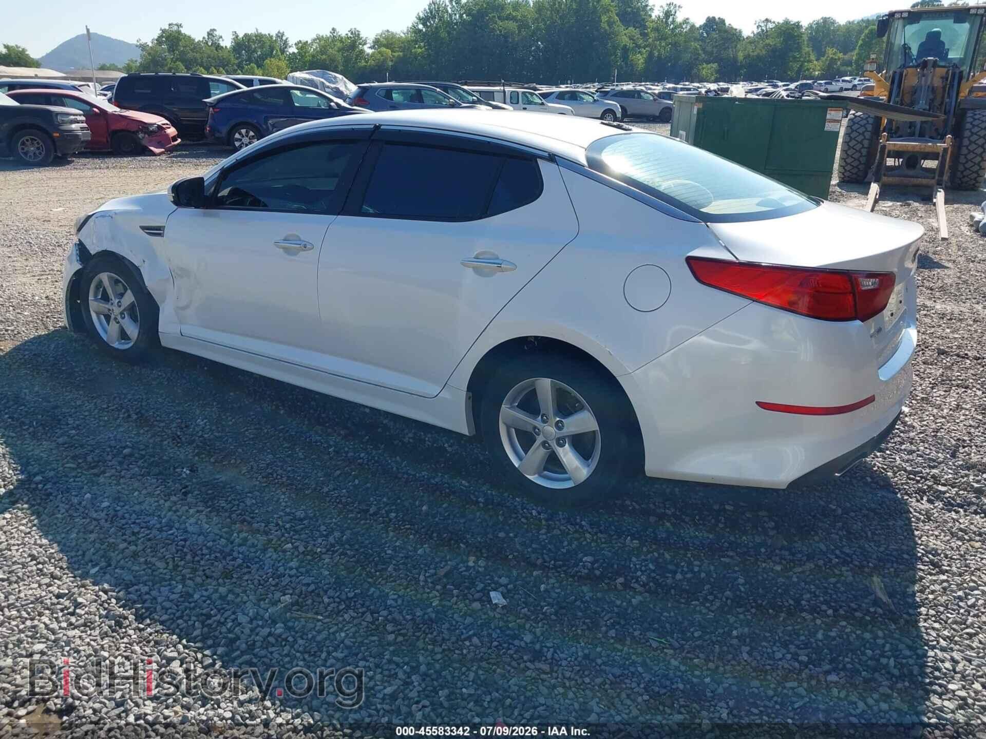 2015 KIA OPTIMA - VIN: KNAGM4A71F5599831 - Photo 3