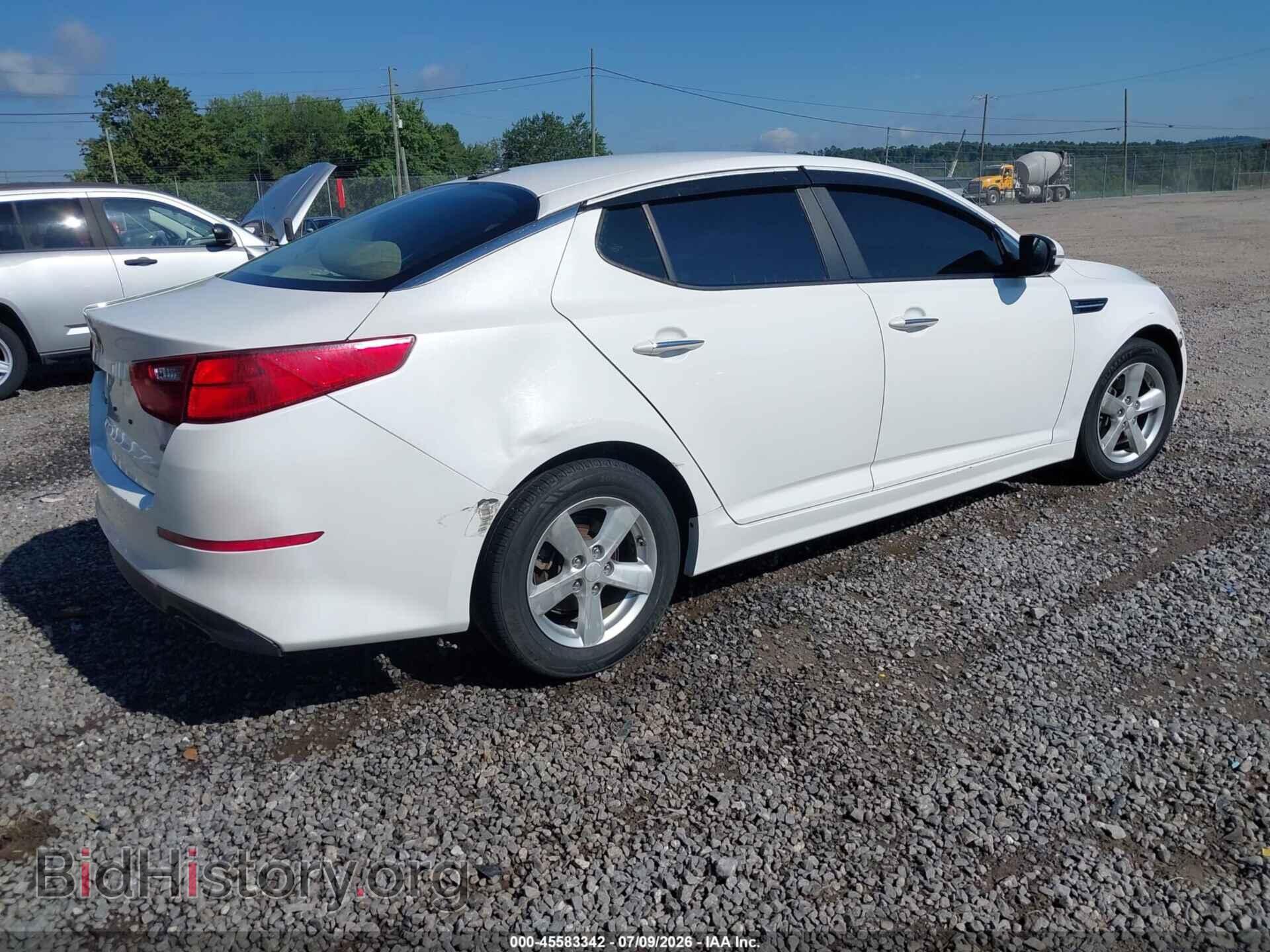 2015 KIA OPTIMA - VIN: KNAGM4A71F5599831 - Photo 4