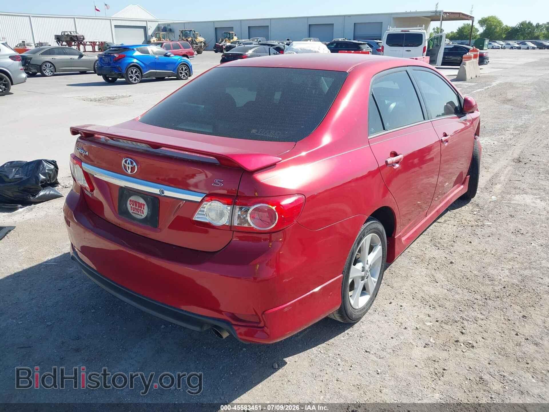 2013 TOYOTA COROLLA - VIN: 5YFBU4EEXDP140044 - Фото 4