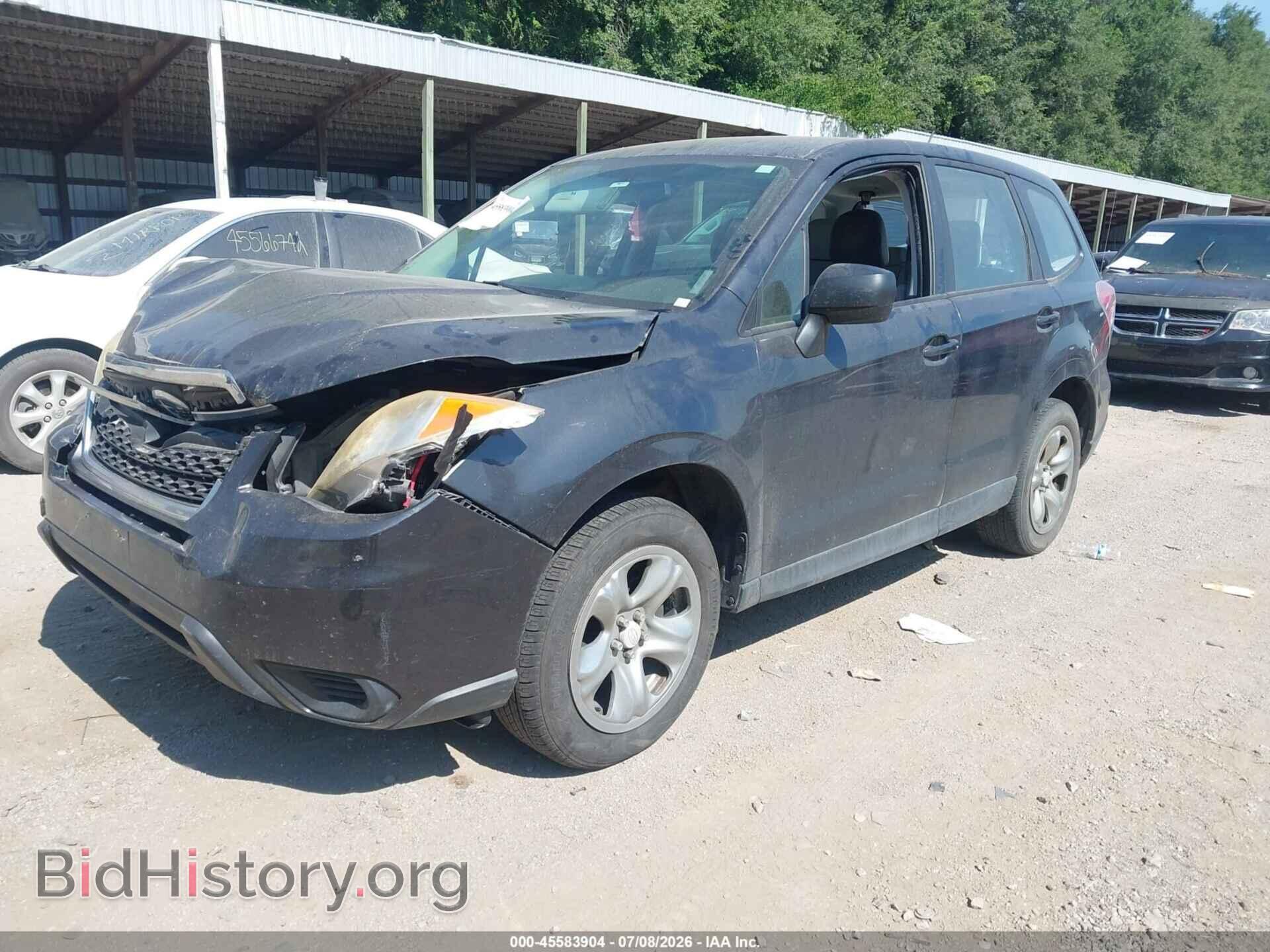 2014 SUBARU FORESTER - VIN: JF2SJAACXEH443545 - Фото 2