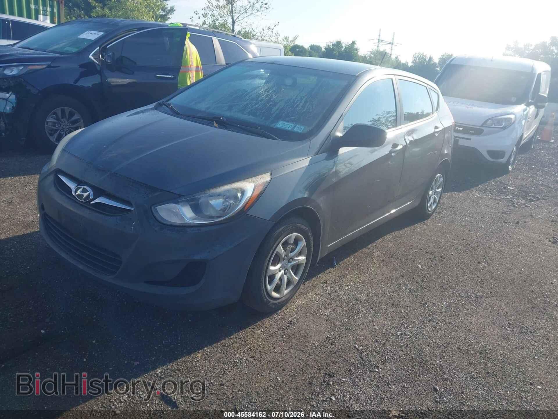 2013 HYUNDAI ACCENT - VIN: KMHCT5AE6DU084492 - Фото 2