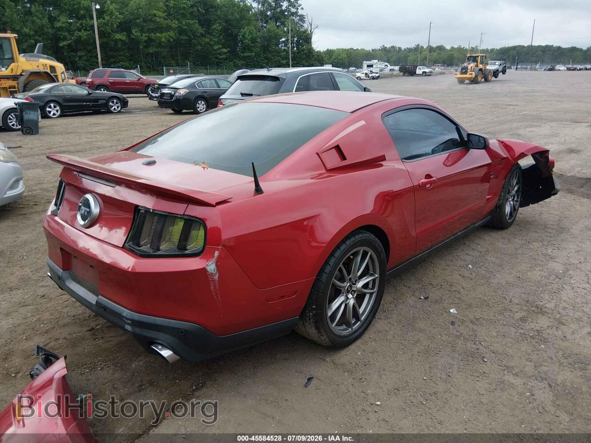 2012 FORD MUSTANG - VIN: 1ZVBP8CF6C5247630 - Фото 4