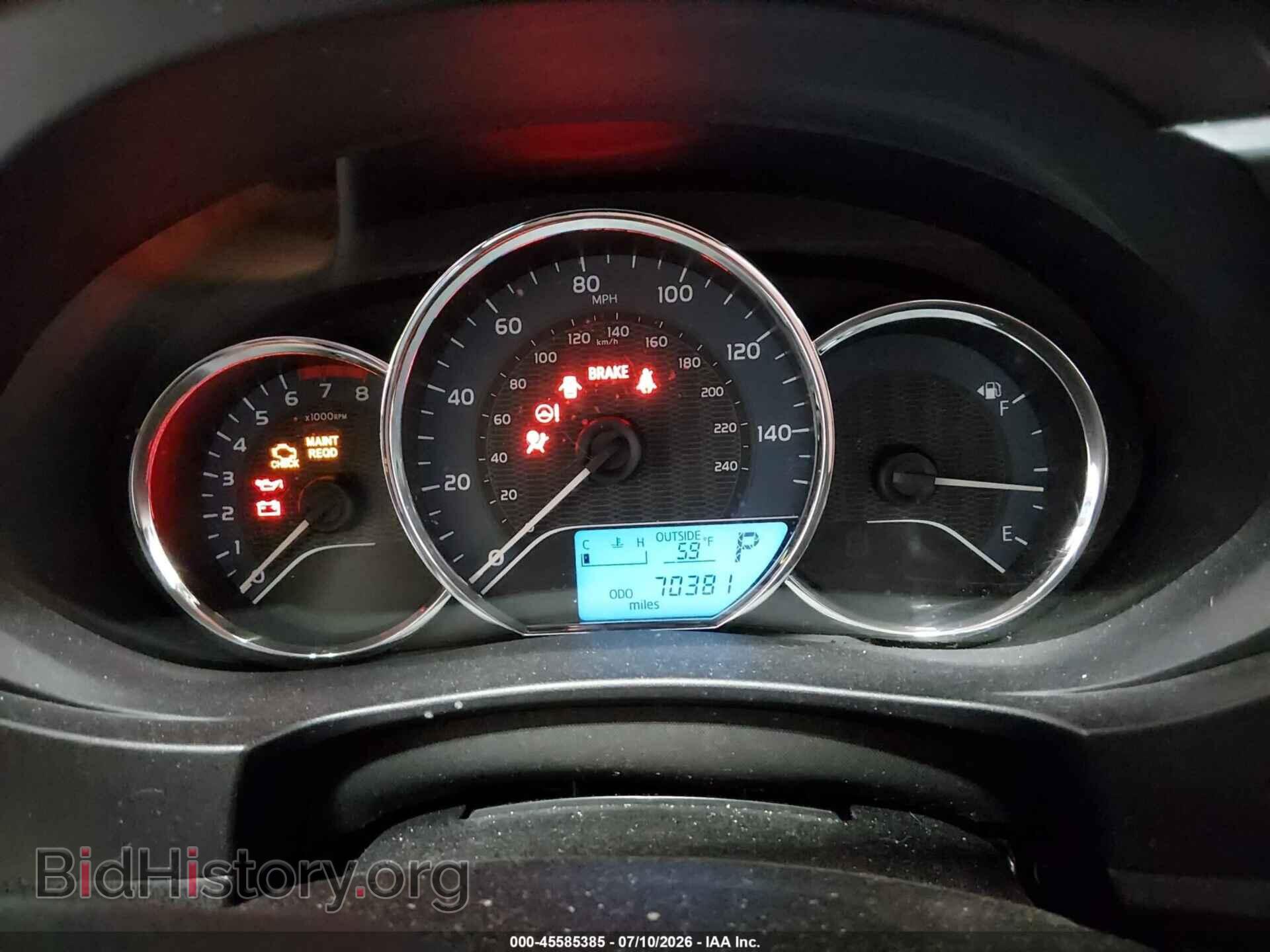 2014 TOYOTA COROLLA - VIN: 2T1BPRHE7EC009381 - Фото 7