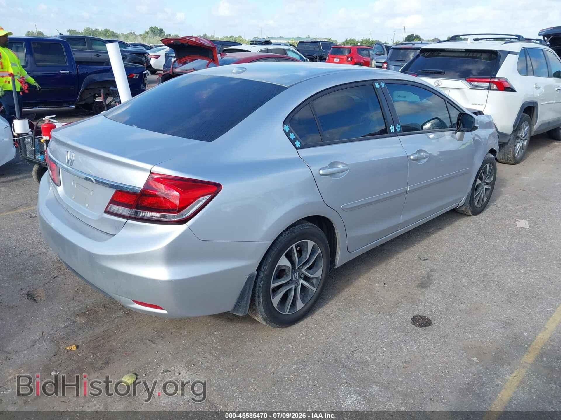 2013 HONDA CIVIC - VIN: 19XFB2F94DE064920 - Фото 4