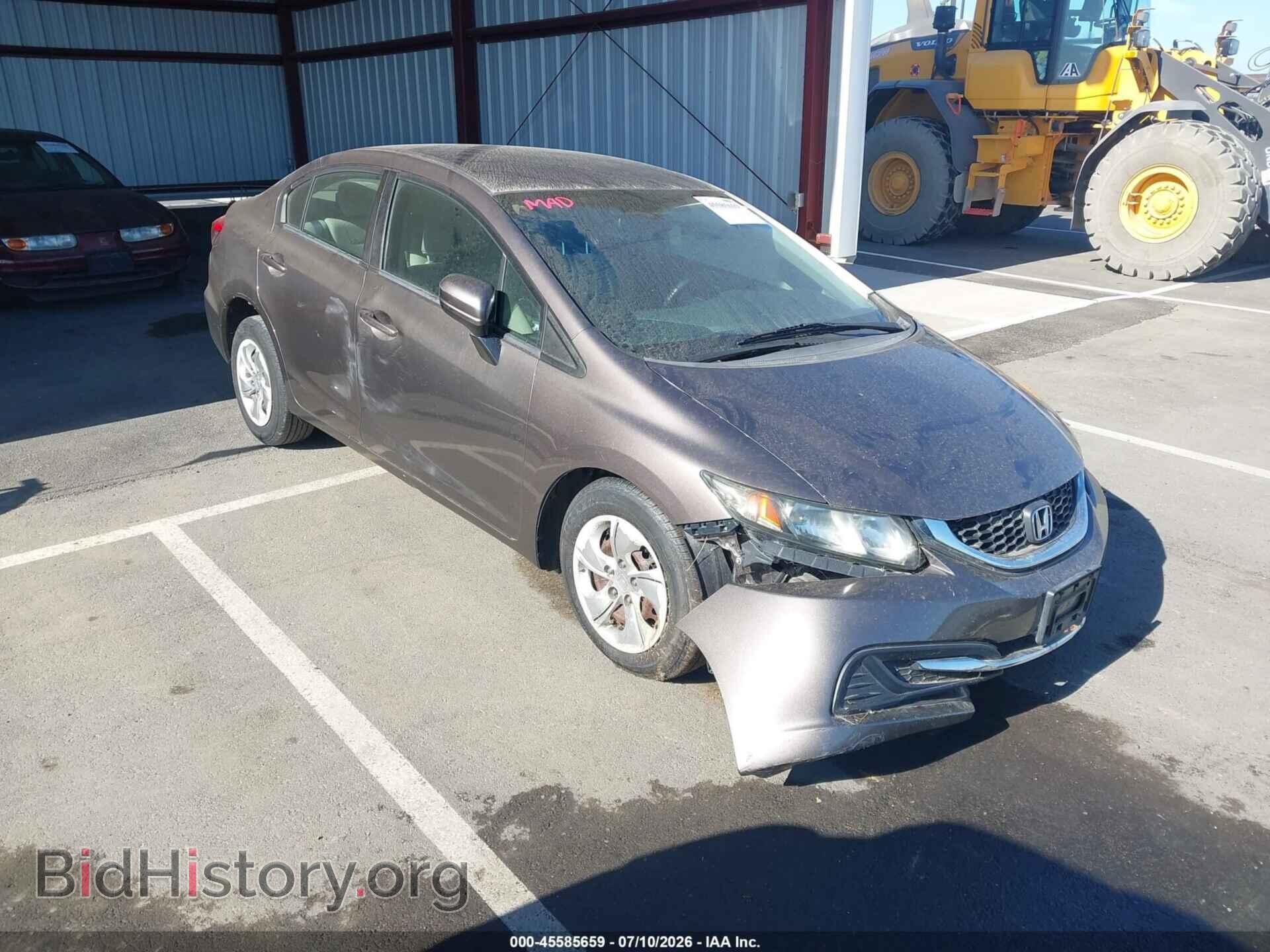 Фотография 19XFB2F55EE219344 - HONDA CIVIC 2014