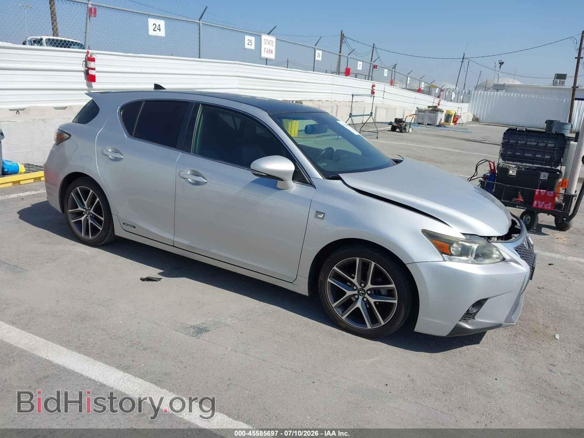 Photo JTHKD5BH4E2183779 - LEXUS CT 200H 2014
