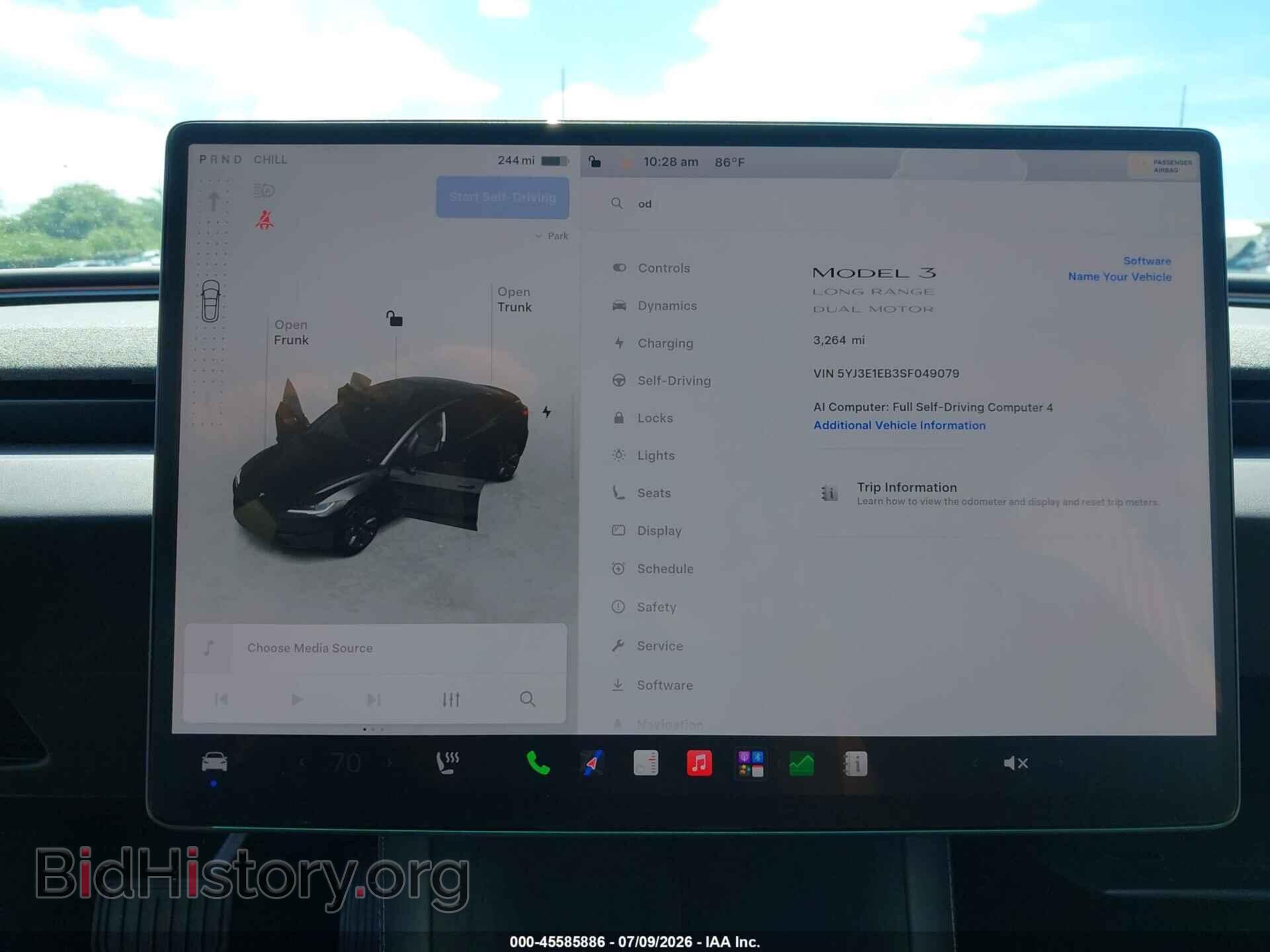 2025 TESLA MODEL 3 - VIN: 5YJ3E1EB3SF049079 - Photo 7