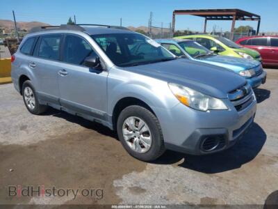 2014 Subaru OUTBACK 2.5I, серебристый — VIN 4S4BRBAC4E3219094, IAAI