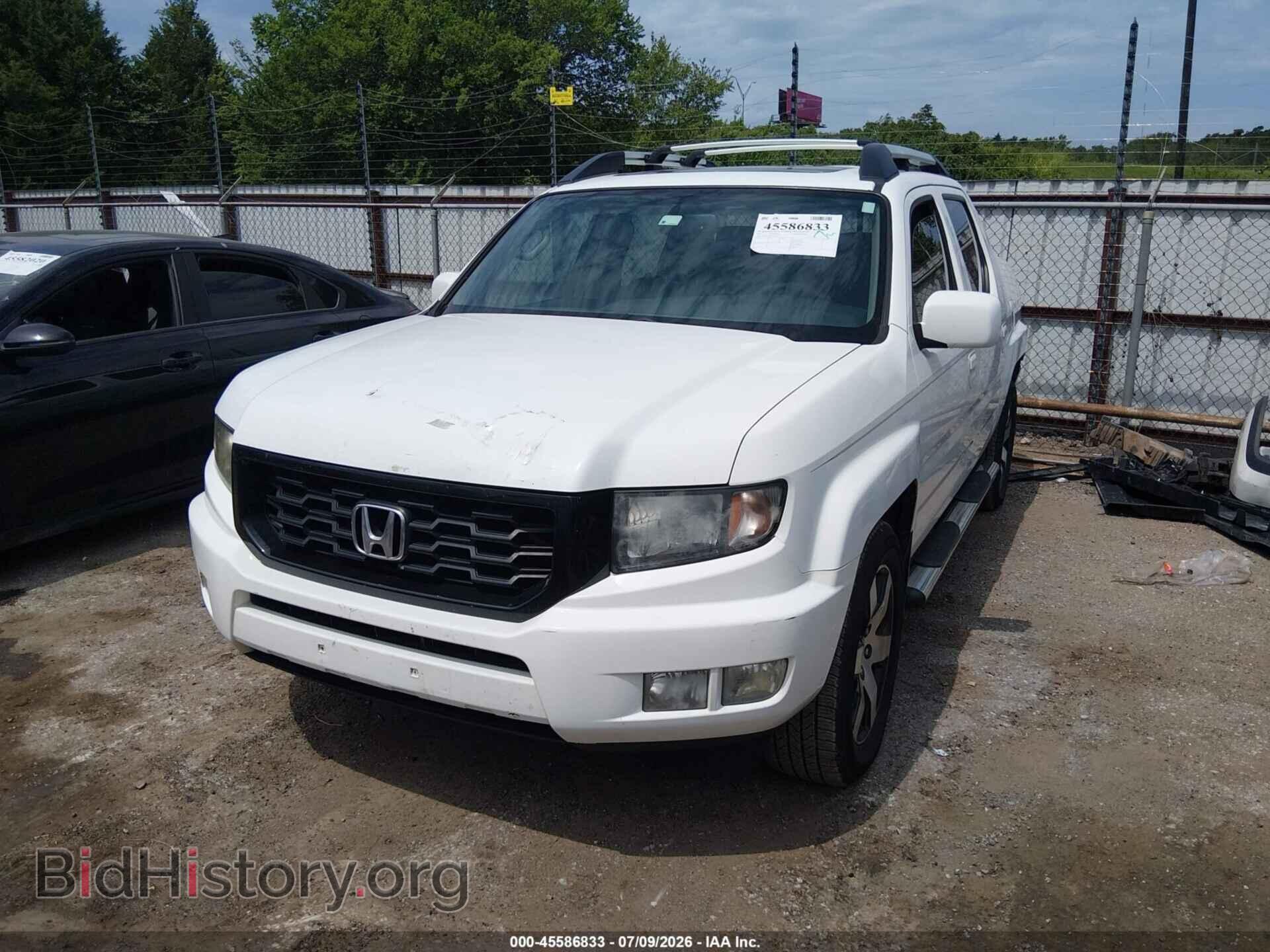 2014 HONDA RIDGELINE - VIN: 5FPYK1F68EB013271 - Фото 2