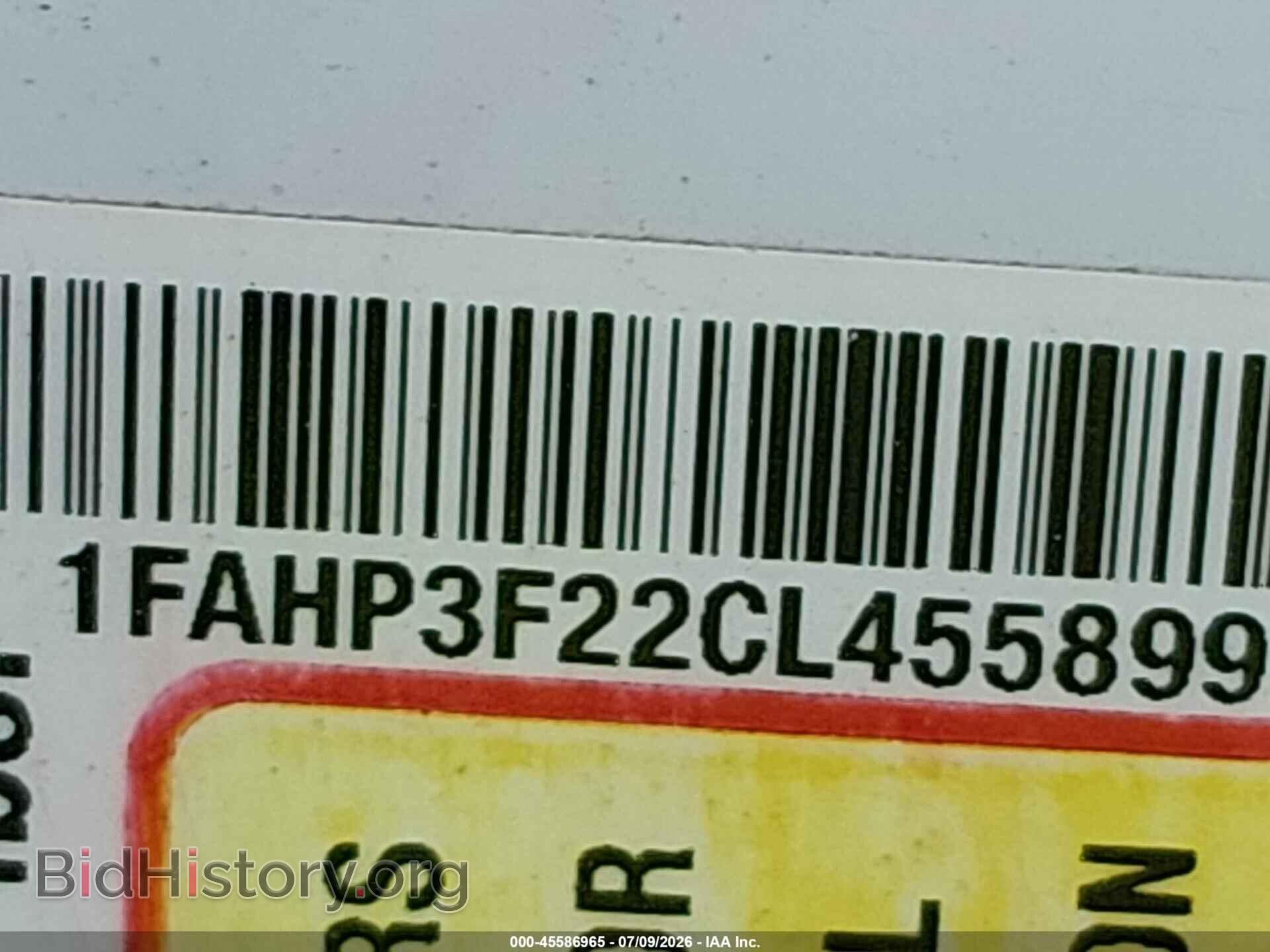 2012 FORD FOCUS - VIN: 1FAHP3F22CL455899 - Фото 9