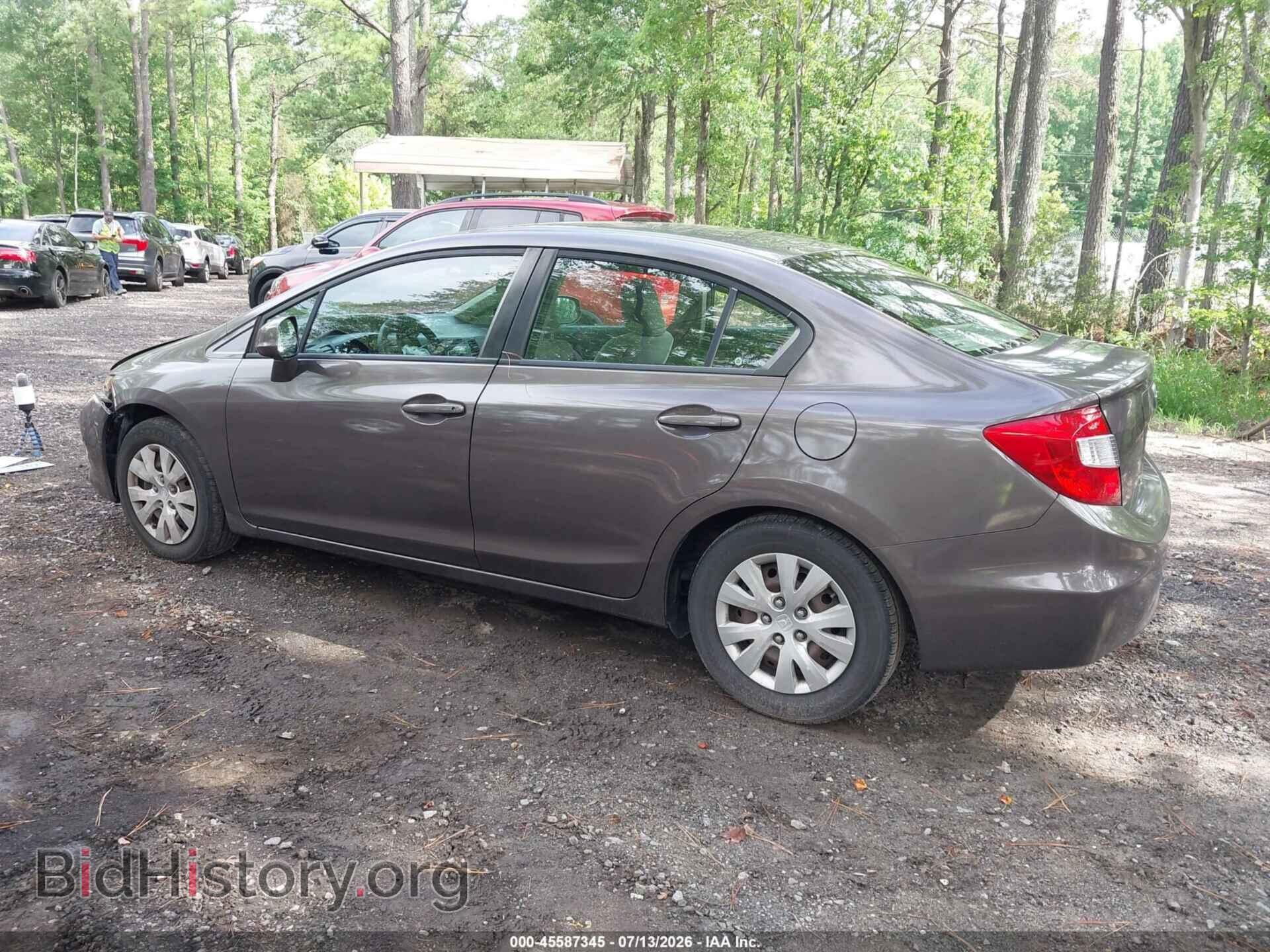 2012 HONDA CIVIC - VIN: 2HGFB2F5XCH503460 - Фото 3