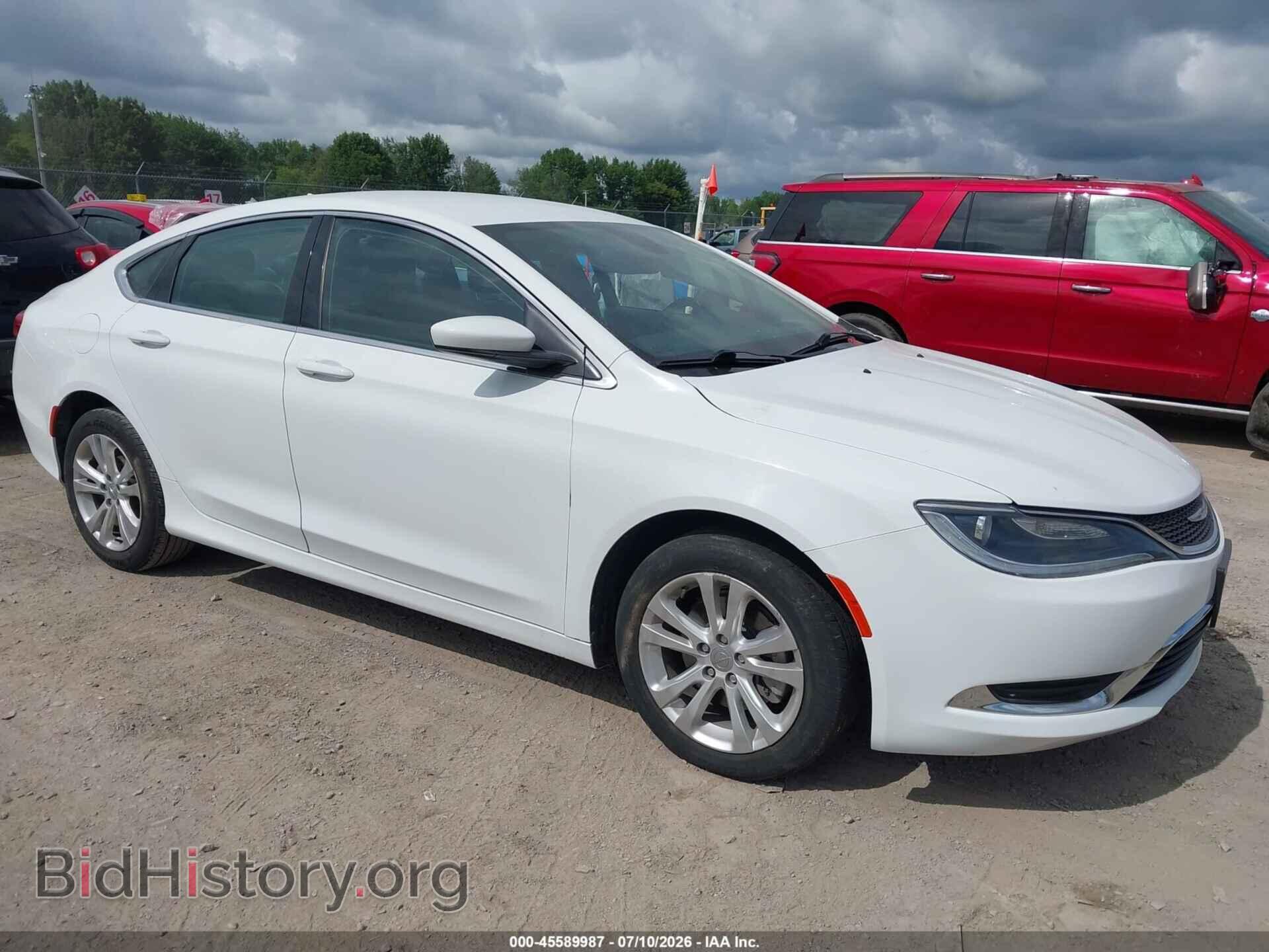 Фотография 1C3CCCAB7GN192296 - CHRYSLER 200 2016