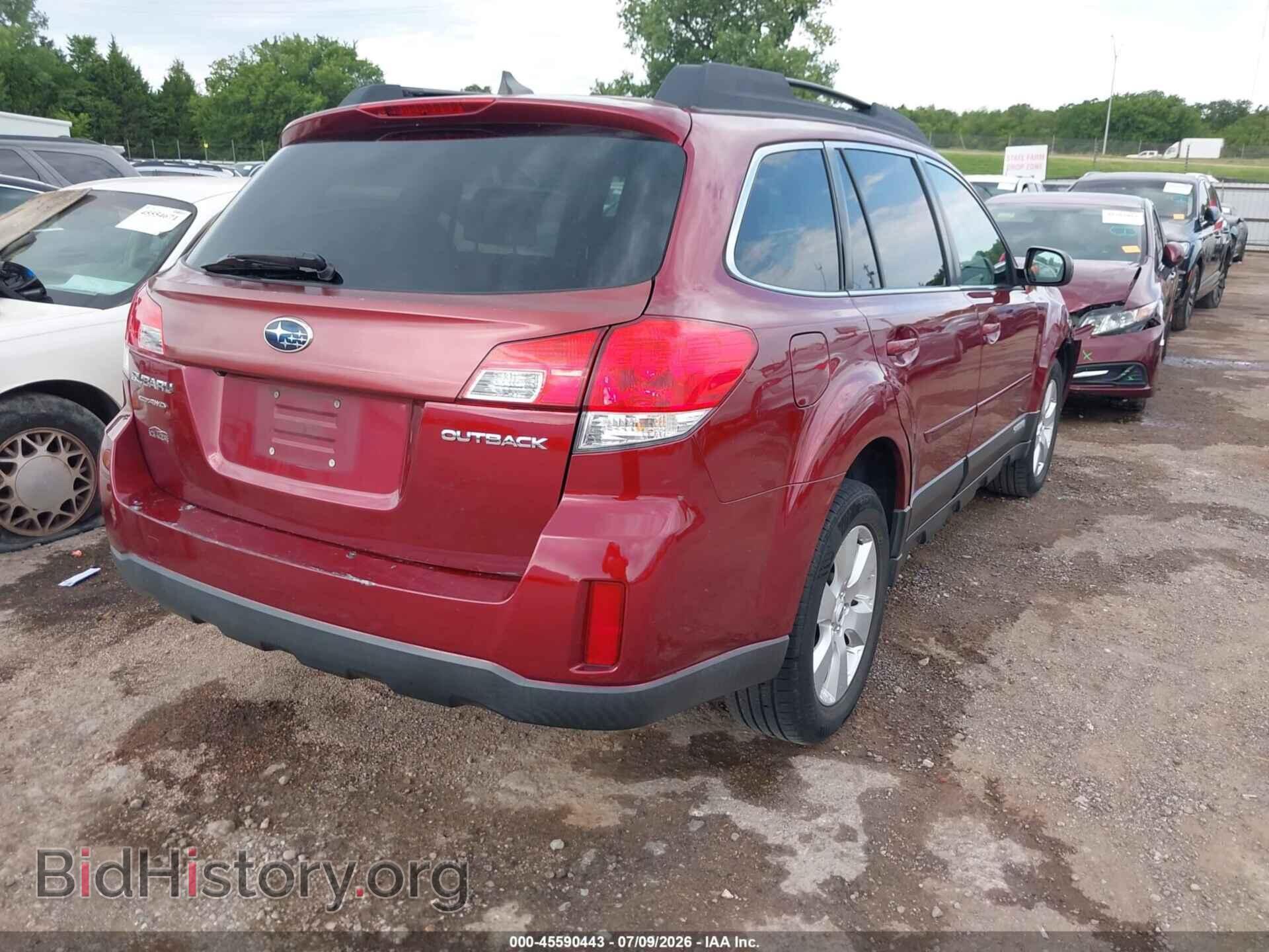 2012 SUBARU OUTBACK - VIN: 4S4BRCKC8C3233663 - Photo 4