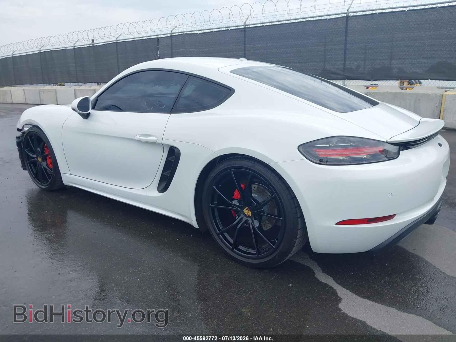 2018 PORSCHE 718 CAYMAN - VIN: WP0AB2A89JK278092 - Фото 3