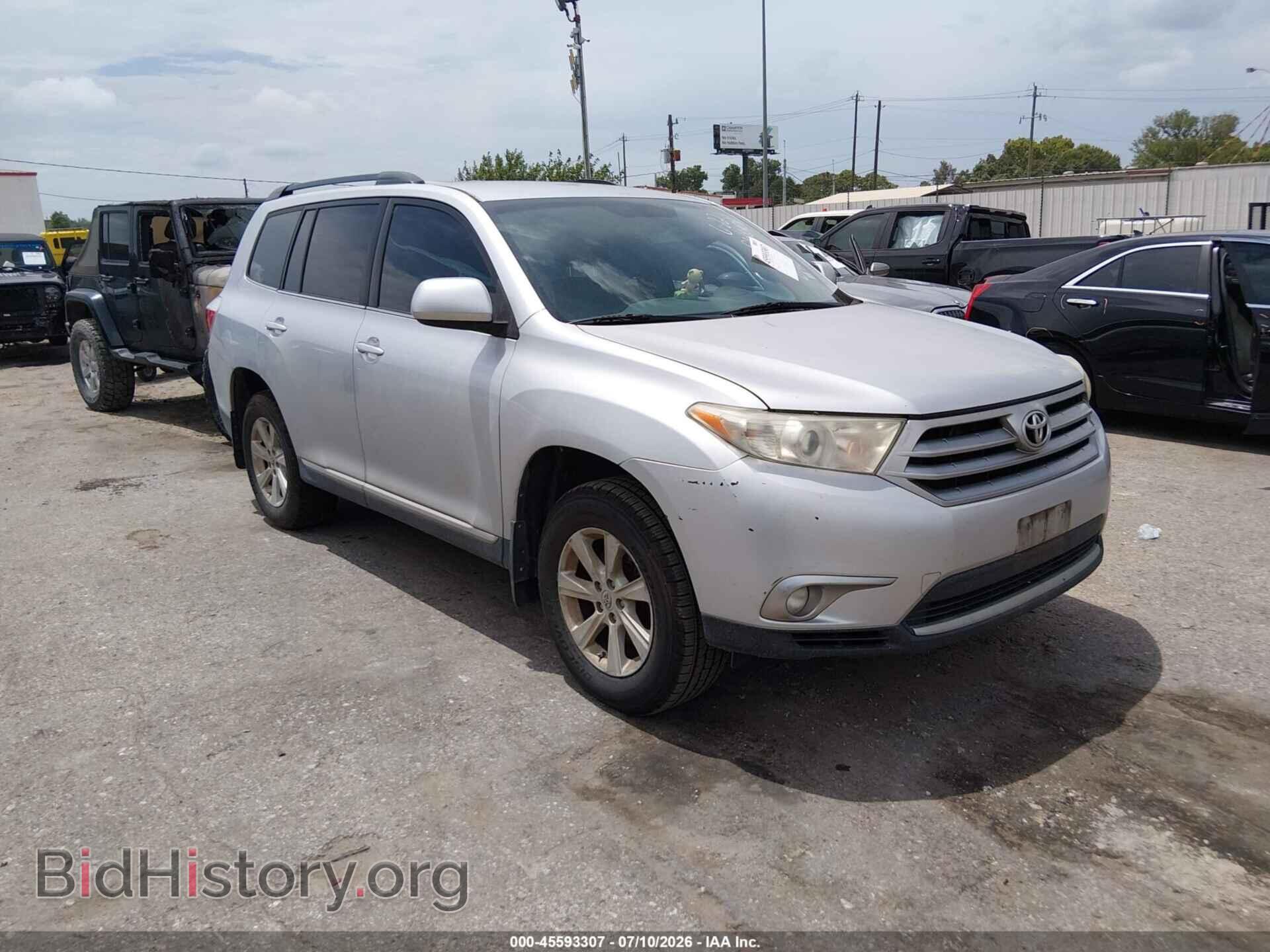 Photo 5TDZA3EH1DS036903 - TOYOTA HIGHLANDER 2013