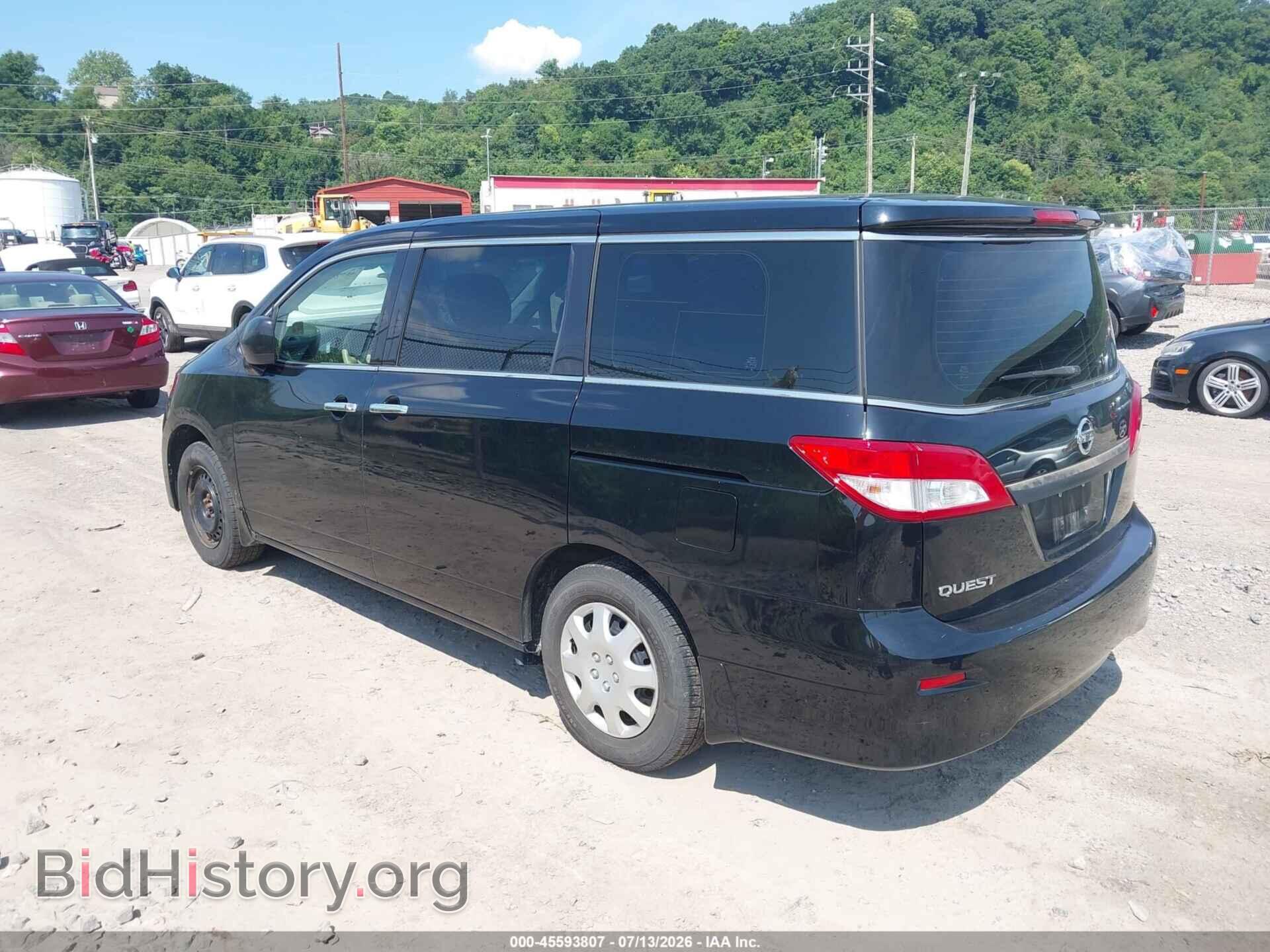 2013 NISSAN QUEST - VIN: JN8AE2KP8D9070587 - Фото 3