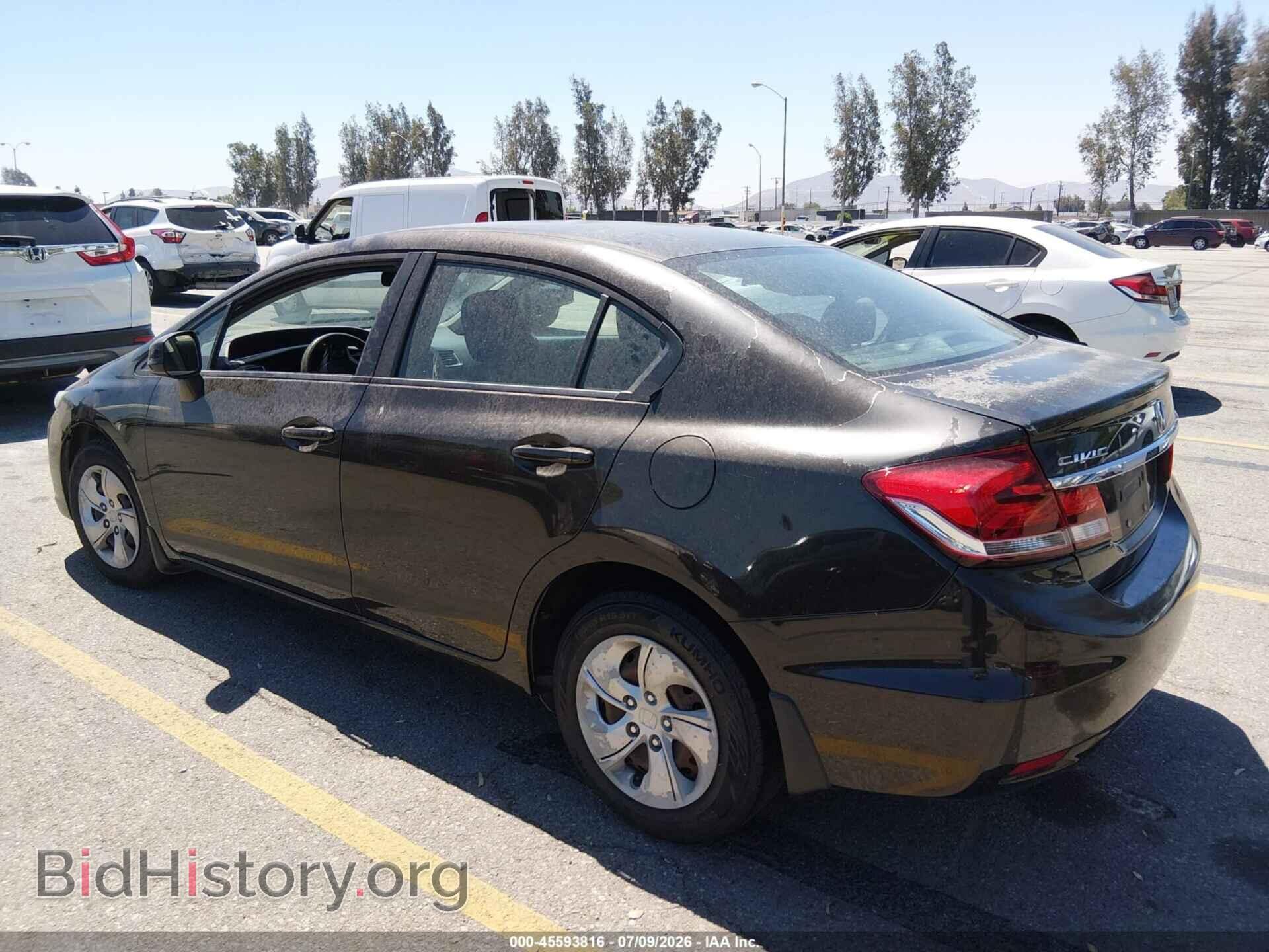 2013 HONDA CIVIC - VIN: 19XFB2F50DE255084 - Фото 3