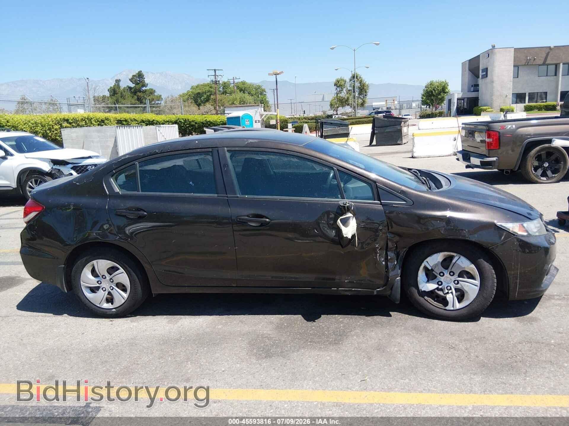 2013 HONDA CIVIC - VIN: 19XFB2F50DE255084 - Фото 6