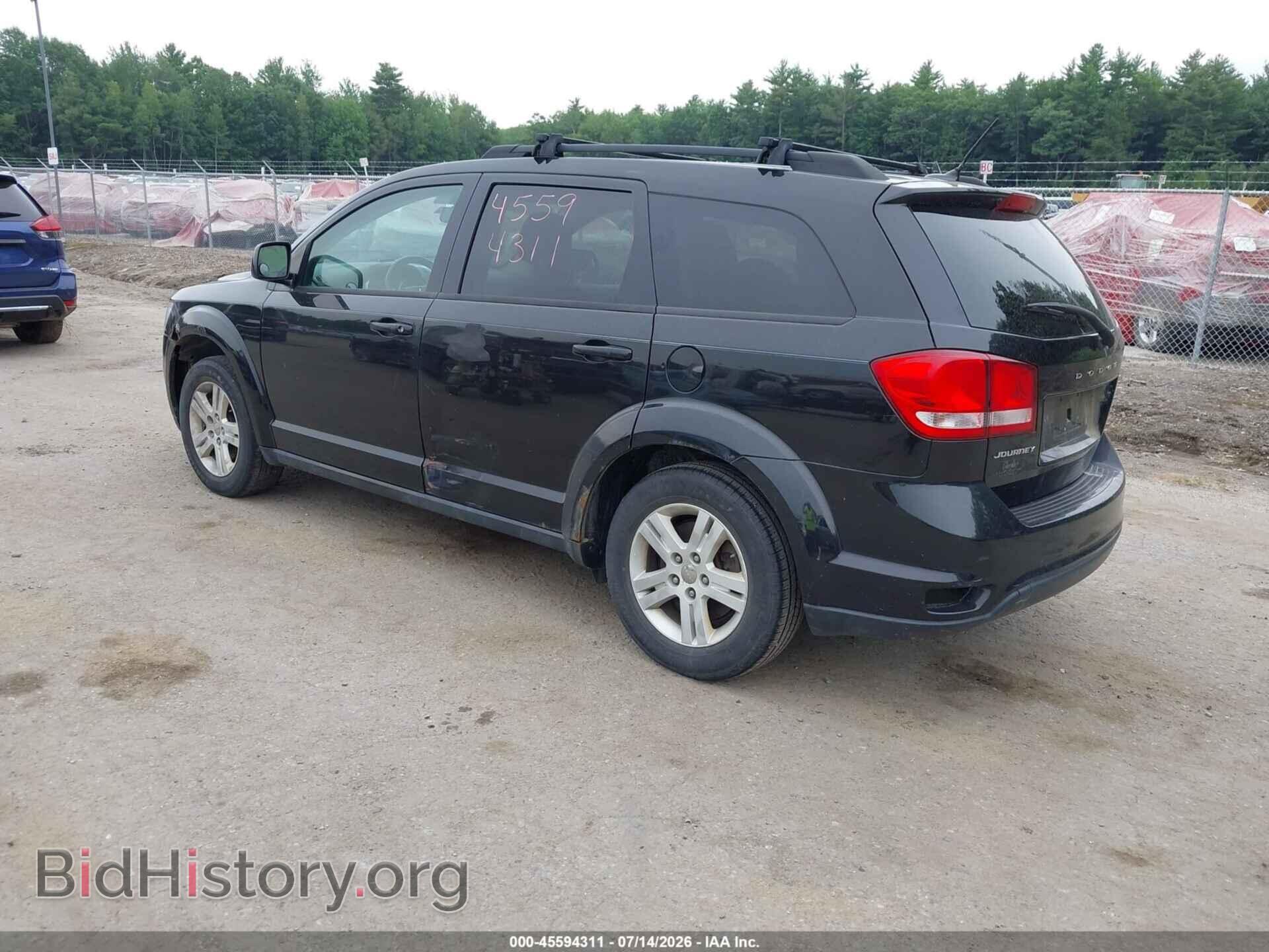 2012 DODGE JOURNEY - VIN: 3C4PDCBB4CT341573 - Фото 3