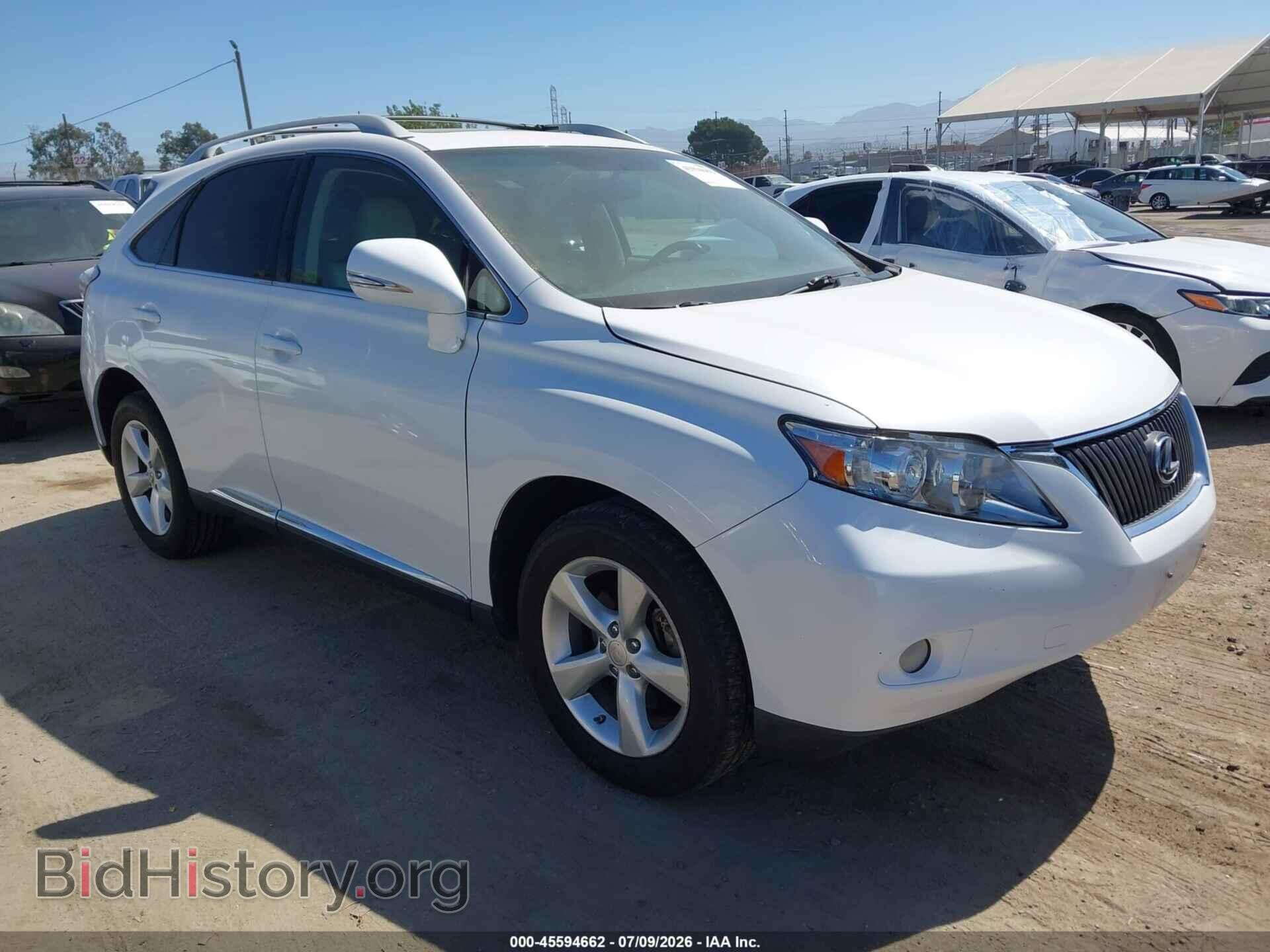 Фотография 2T2BK1BA7BC099354 - LEXUS RX 350 2011