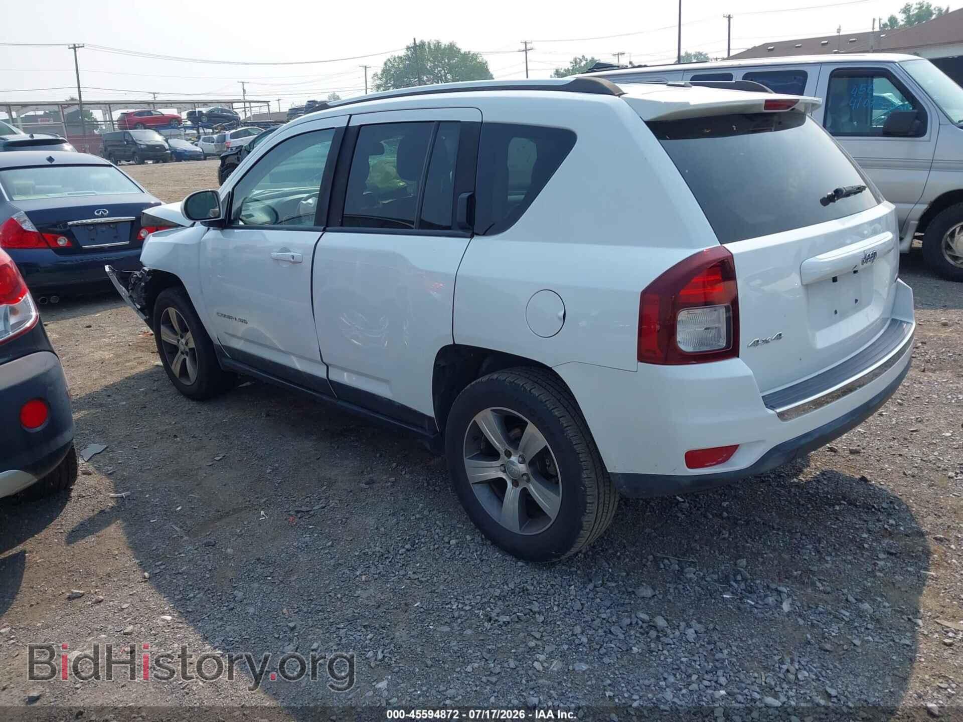 2016 JEEP COMPASS - VIN: 1C4NJDEB6GD773269 - Фото 3