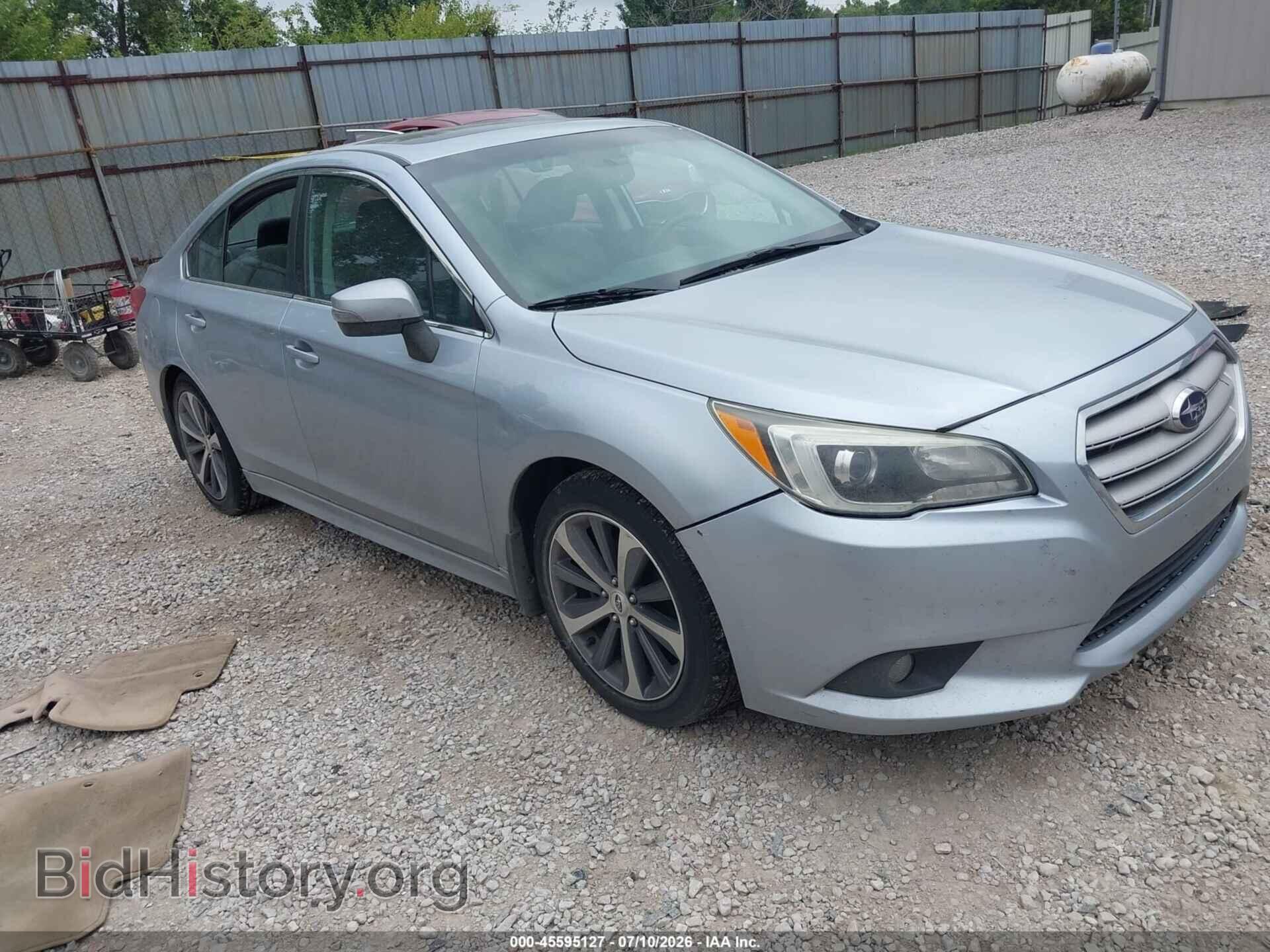 Фотография 4S3BNAN64F3052462 - SUBARU LEGACY 2015