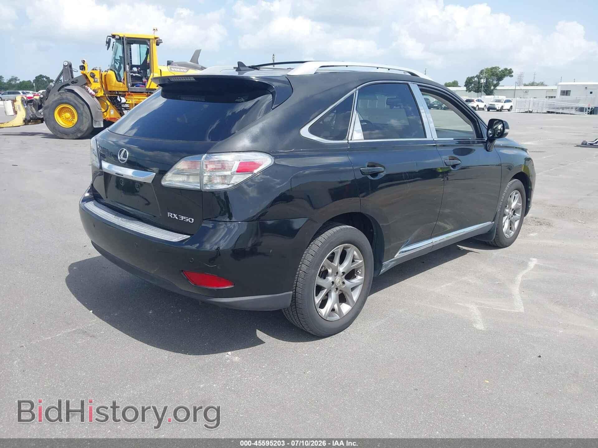 2011 LEXUS RX 350 - VIN: 2T2ZK1BA7BC062383 - Фото 4
