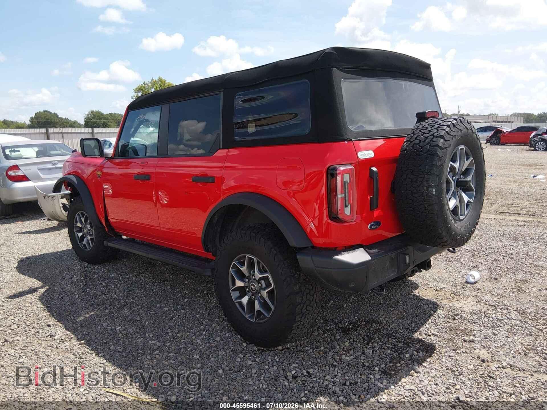 2023 FORD BRONCO - VIN: 1FMEE5DH0PLB74627 - Photo 3