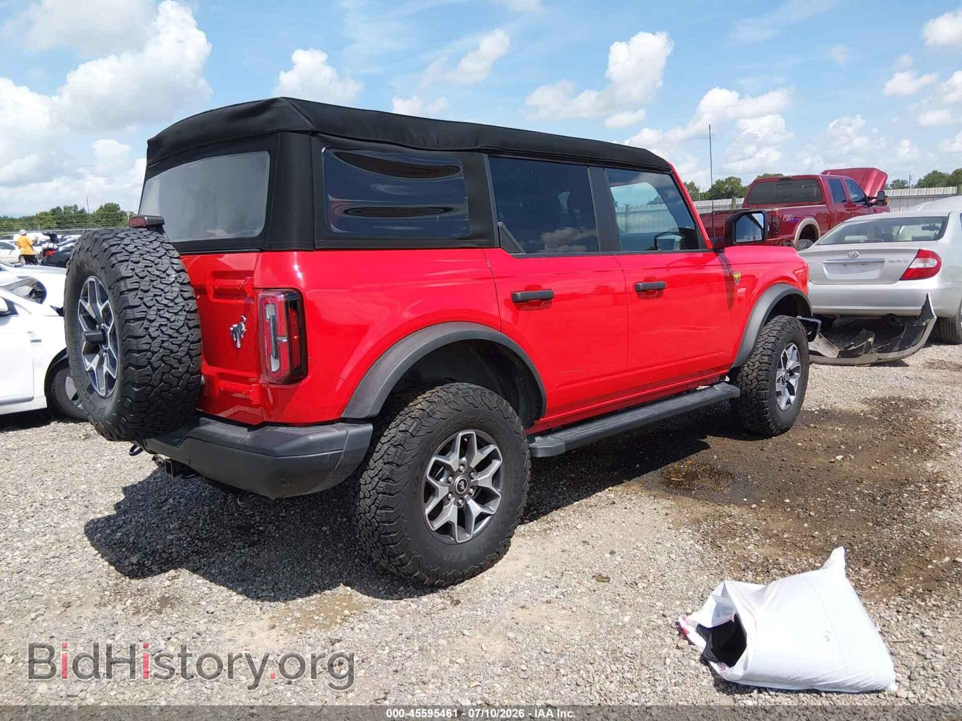 2023 FORD BRONCO - VIN: 1FMEE5DH0PLB74627 - Photo 4