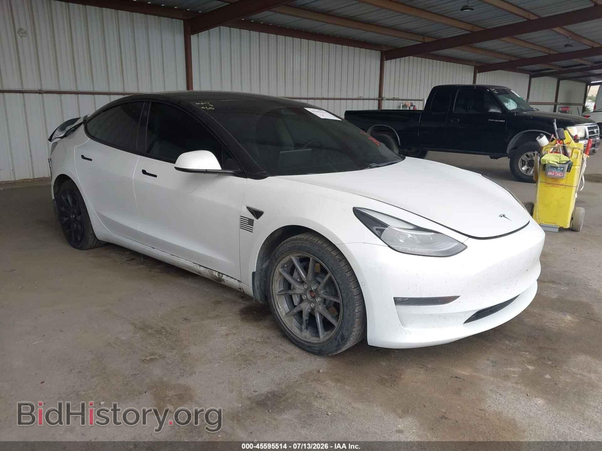 Фотография 5YJ3E1EB6MF002065 - TESLA MODEL 3 2021