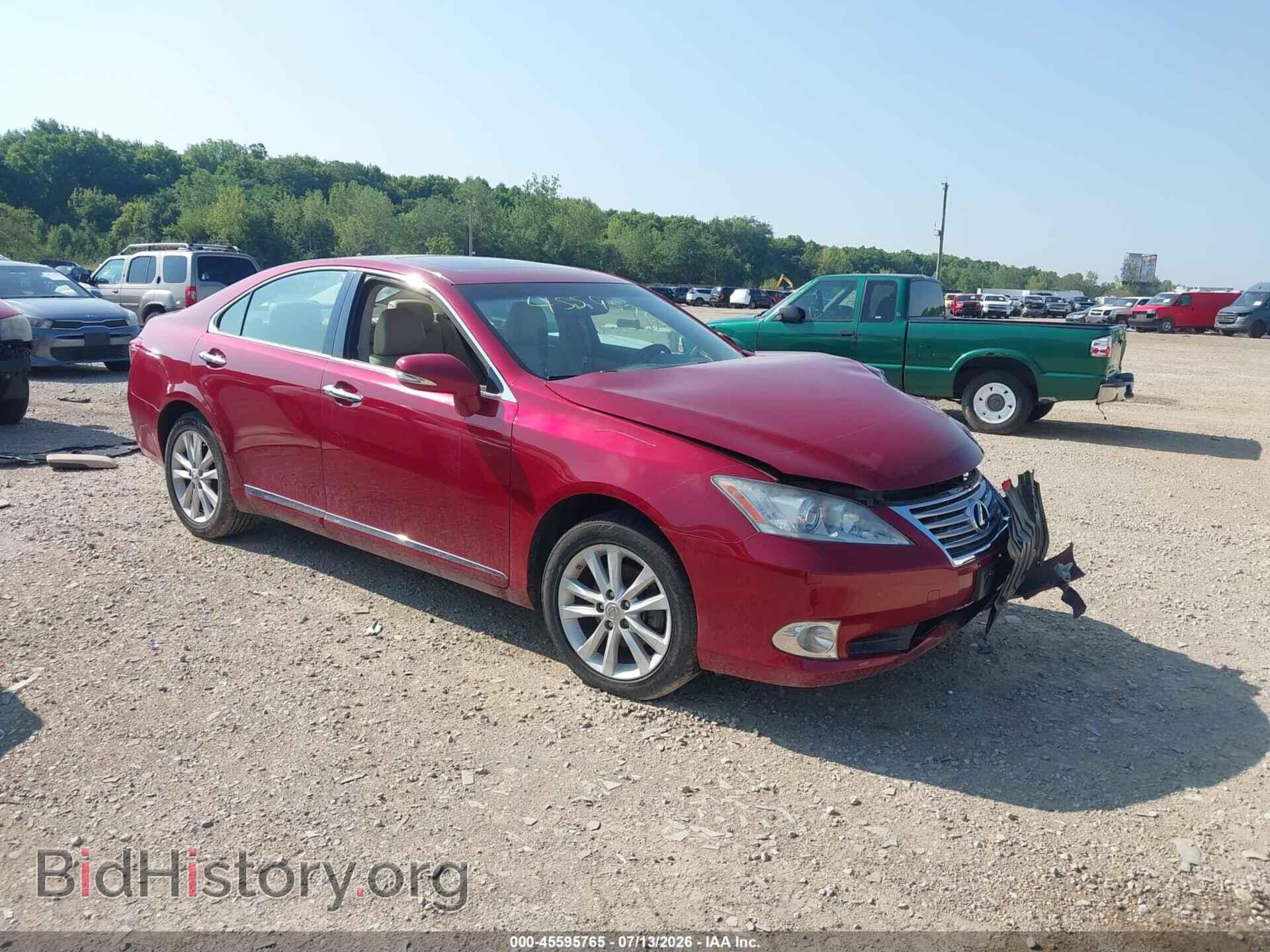 Фотография JTHBK1EG7C2478292 - LEXUS ES 350 2012