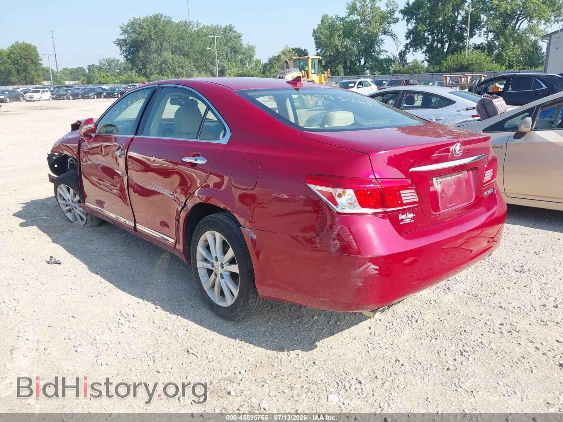 2012 LEXUS ES 350 - VIN: JTHBK1EG7C2478292 - Photo 3