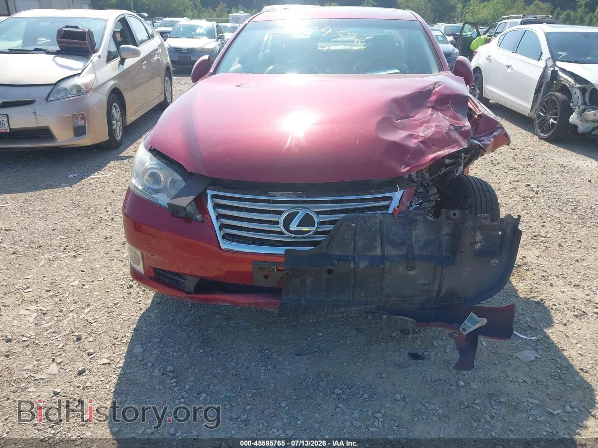 2012 LEXUS ES 350 - VIN: JTHBK1EG7C2478292 - Photo 6