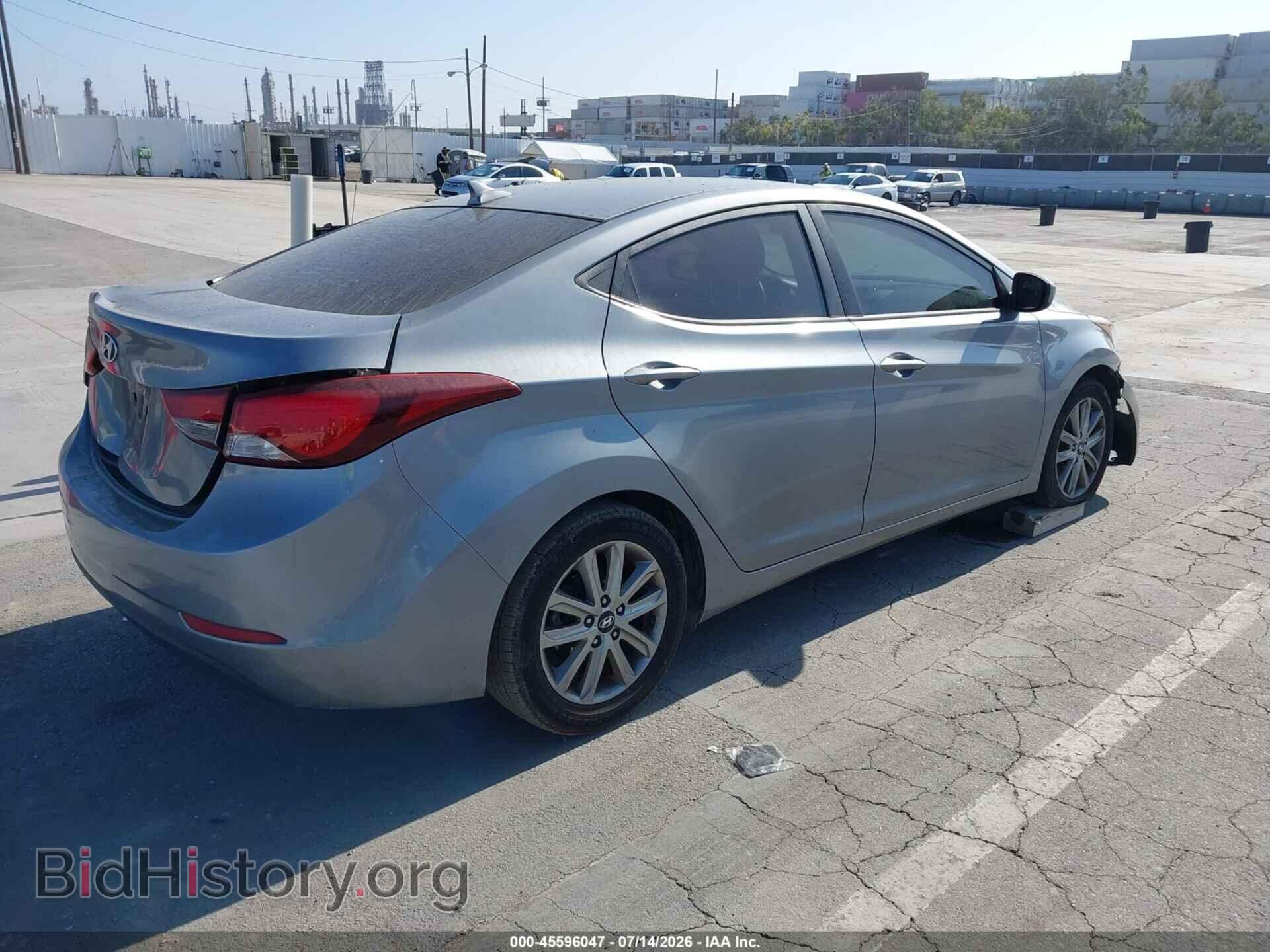 2014 HYUNDAI ELANTRA - VIN: KMHDH4AE6EU178664 - Фото 4