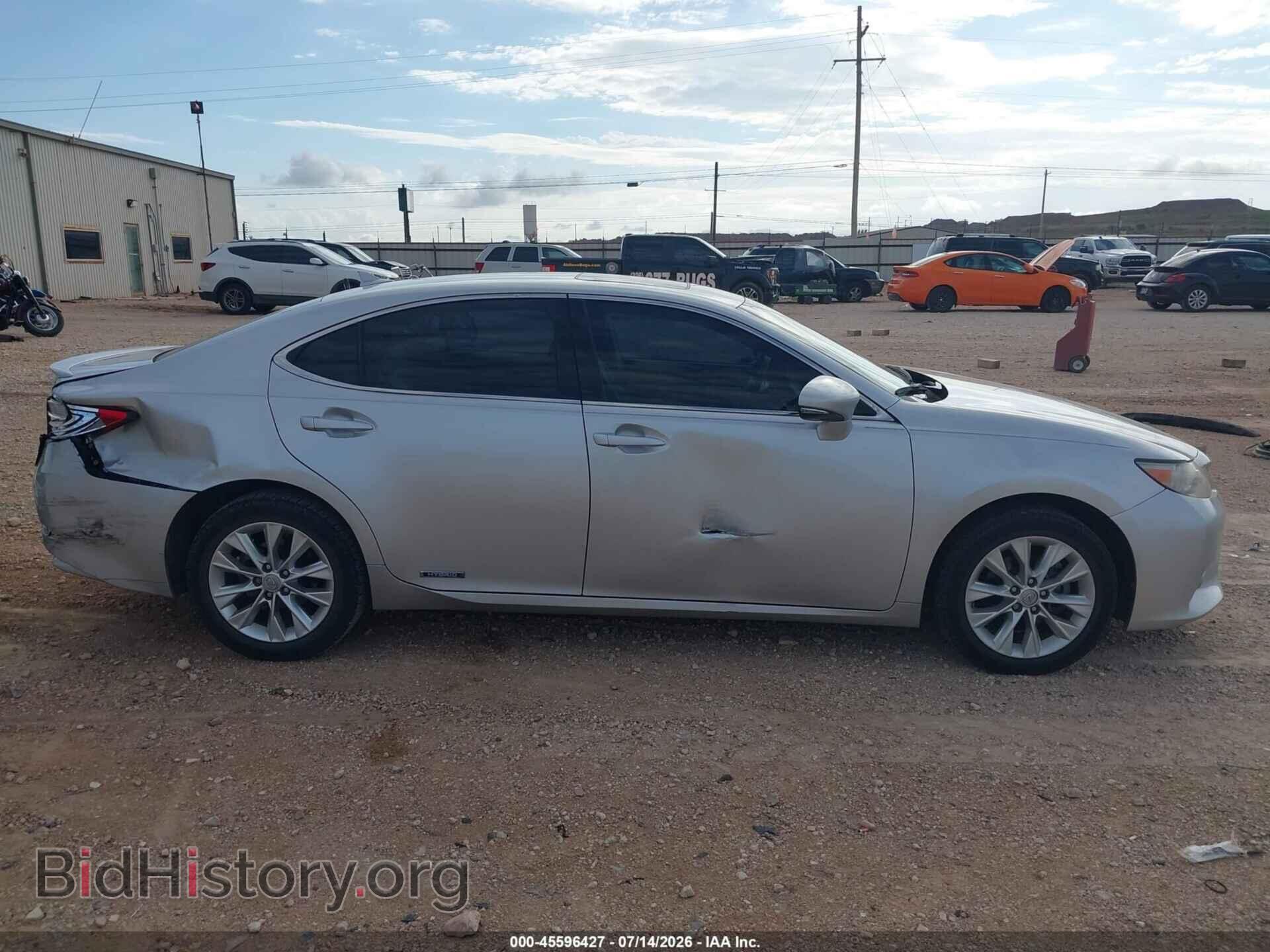 2013 LEXUS ES 300H - VIN: JTHBW1GG6D2037319 - Photo 13