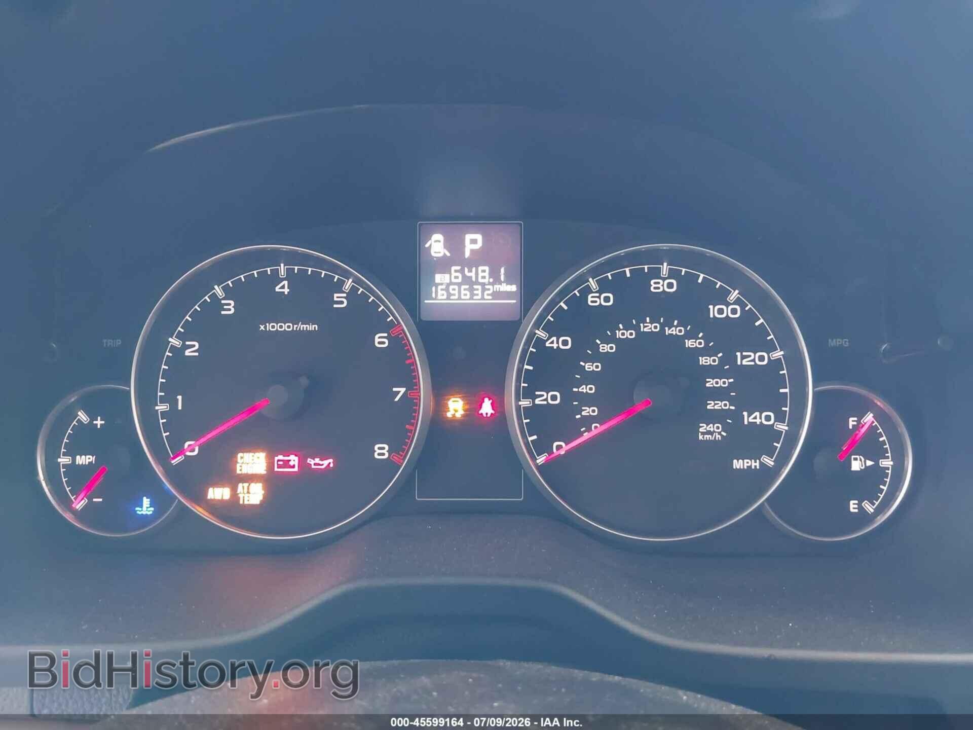 2014 SUBARU OUTBACK - VIN: 4S4BRCCC7E3252657 - Фото 7