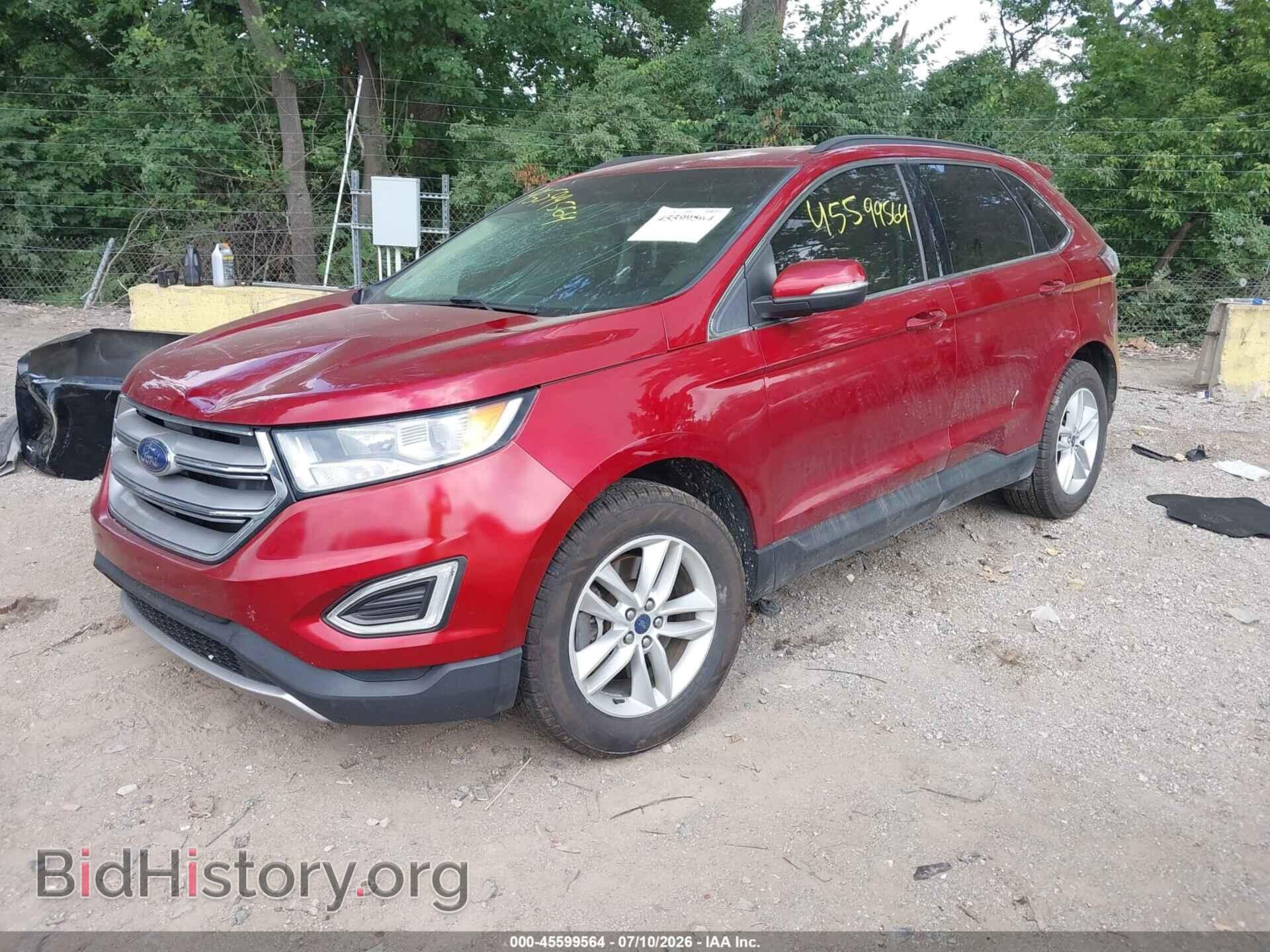 2015 FORD EDGE - VIN: 2FMTK4J86FBB39796 - Photo 2