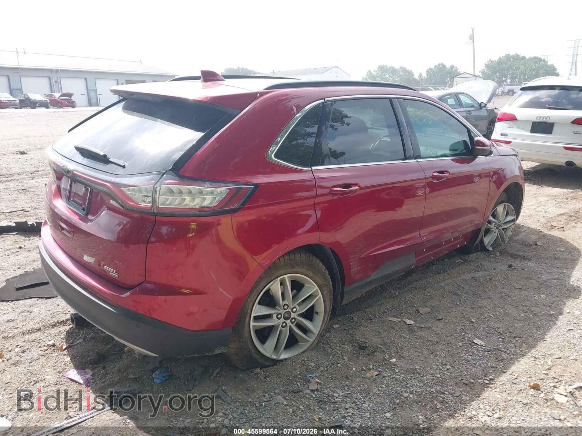 2015 FORD EDGE - VIN: 2FMTK4J86FBB39796 - Photo 4