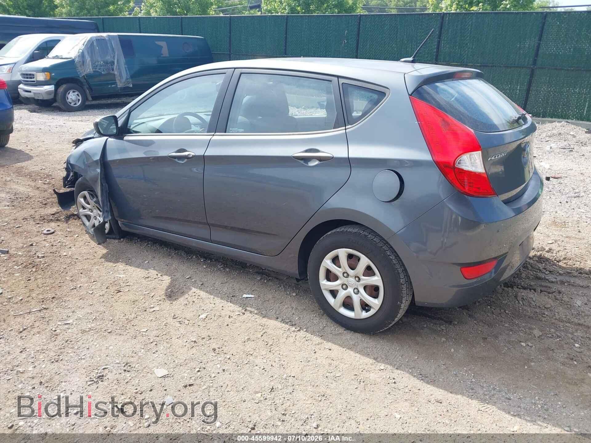2013 HYUNDAI ACCENT - VIN: KMHCT5AE9DU090089 - Фото 3