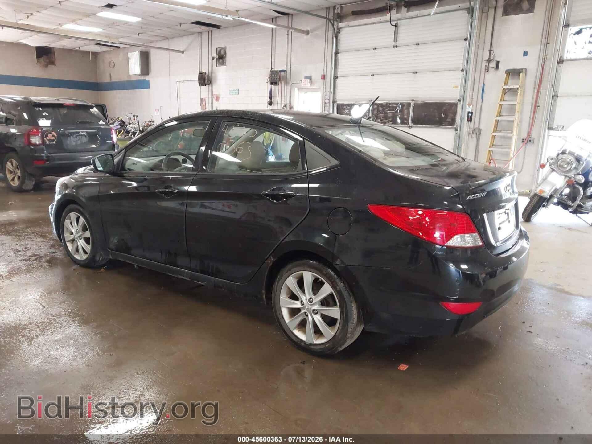 2012 HYUNDAI ACCENT - VIN: KMHCU4AEXCU038461 - Фото 3