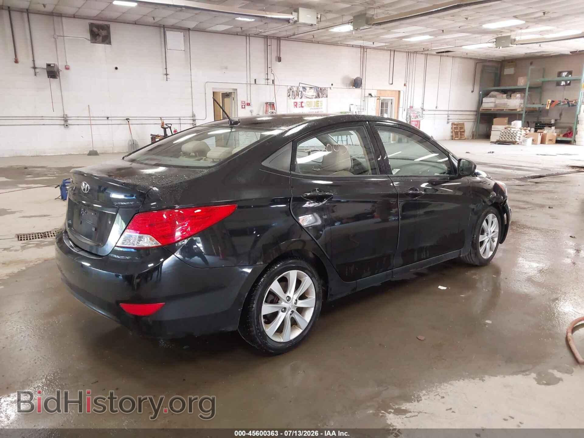 2012 HYUNDAI ACCENT - VIN: KMHCU4AEXCU038461 - Фото 4