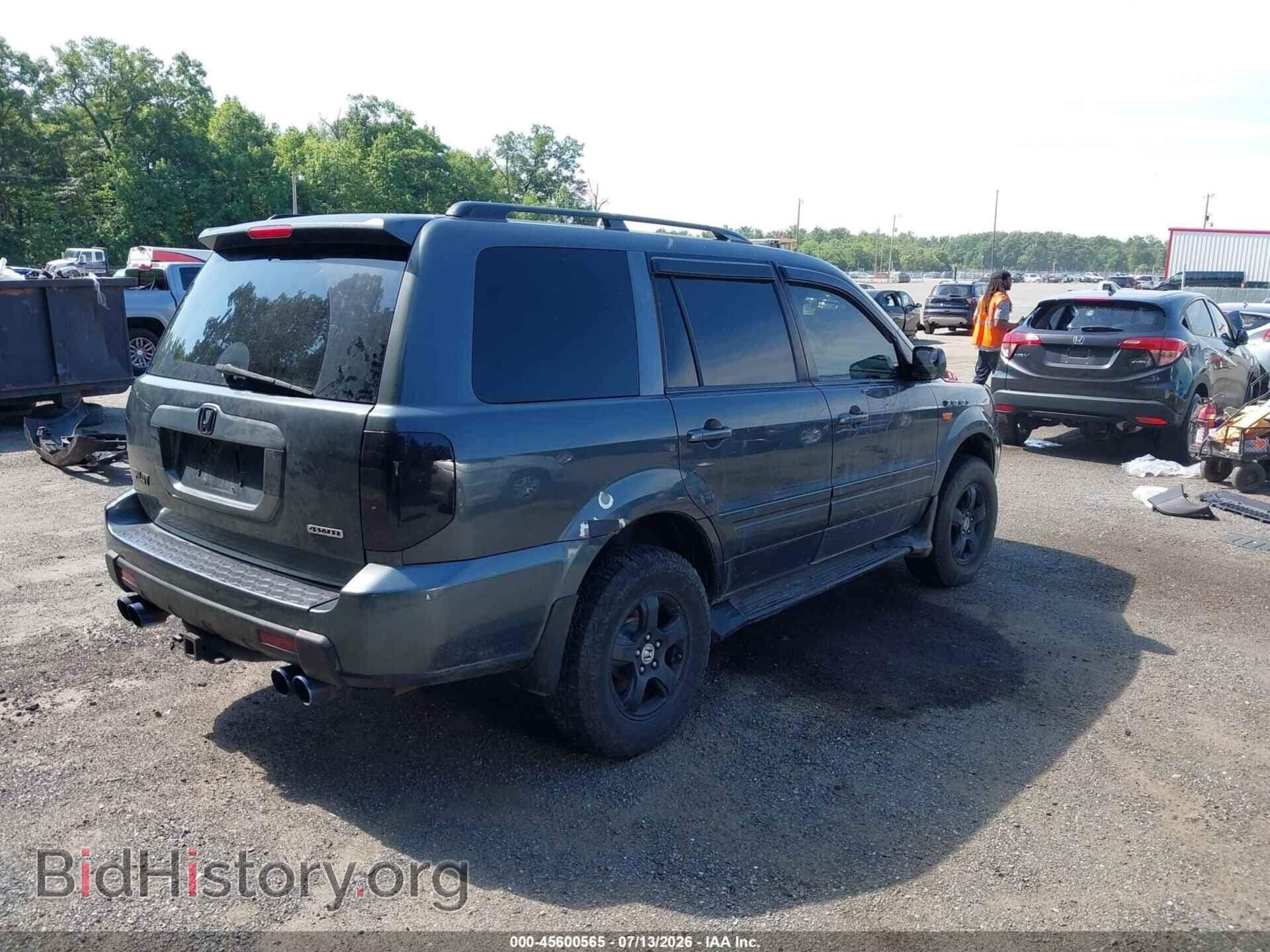 2006 HONDA PILOT - VIN: 2HKYF18436H546950 - Фото 4