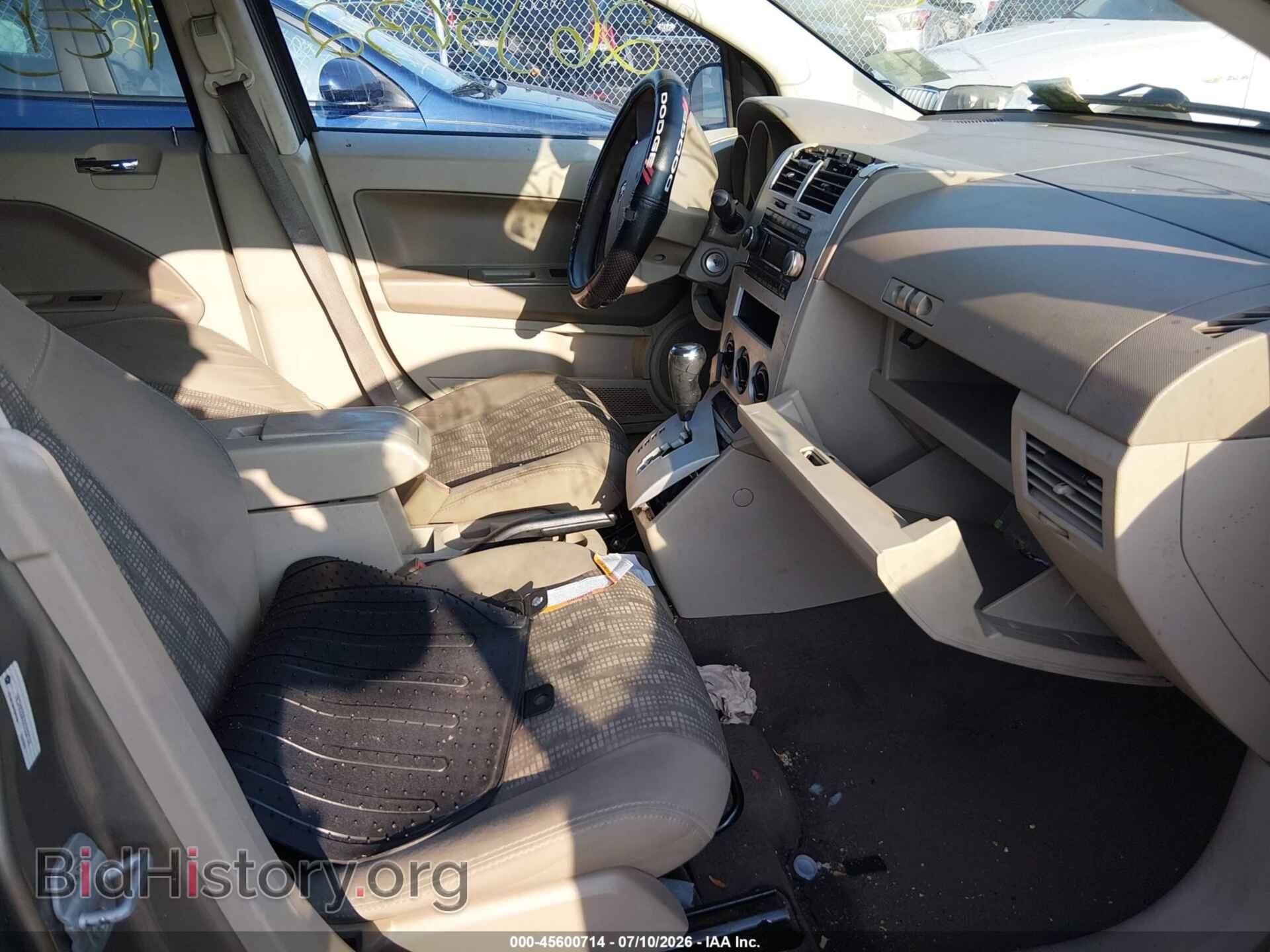 2008 DODGE CALIBER - VIN: 1B3HB28B28D558744 - Photo 5