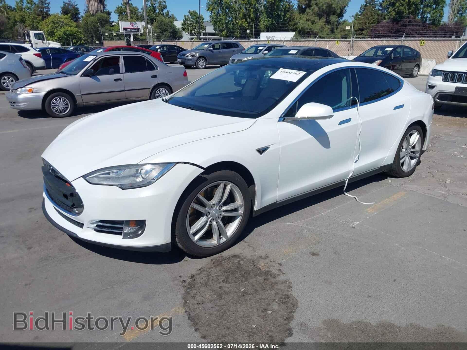 2013 TESLA MODEL S - VIN: 5YJSA1AG1DFP04870 - Photo 2